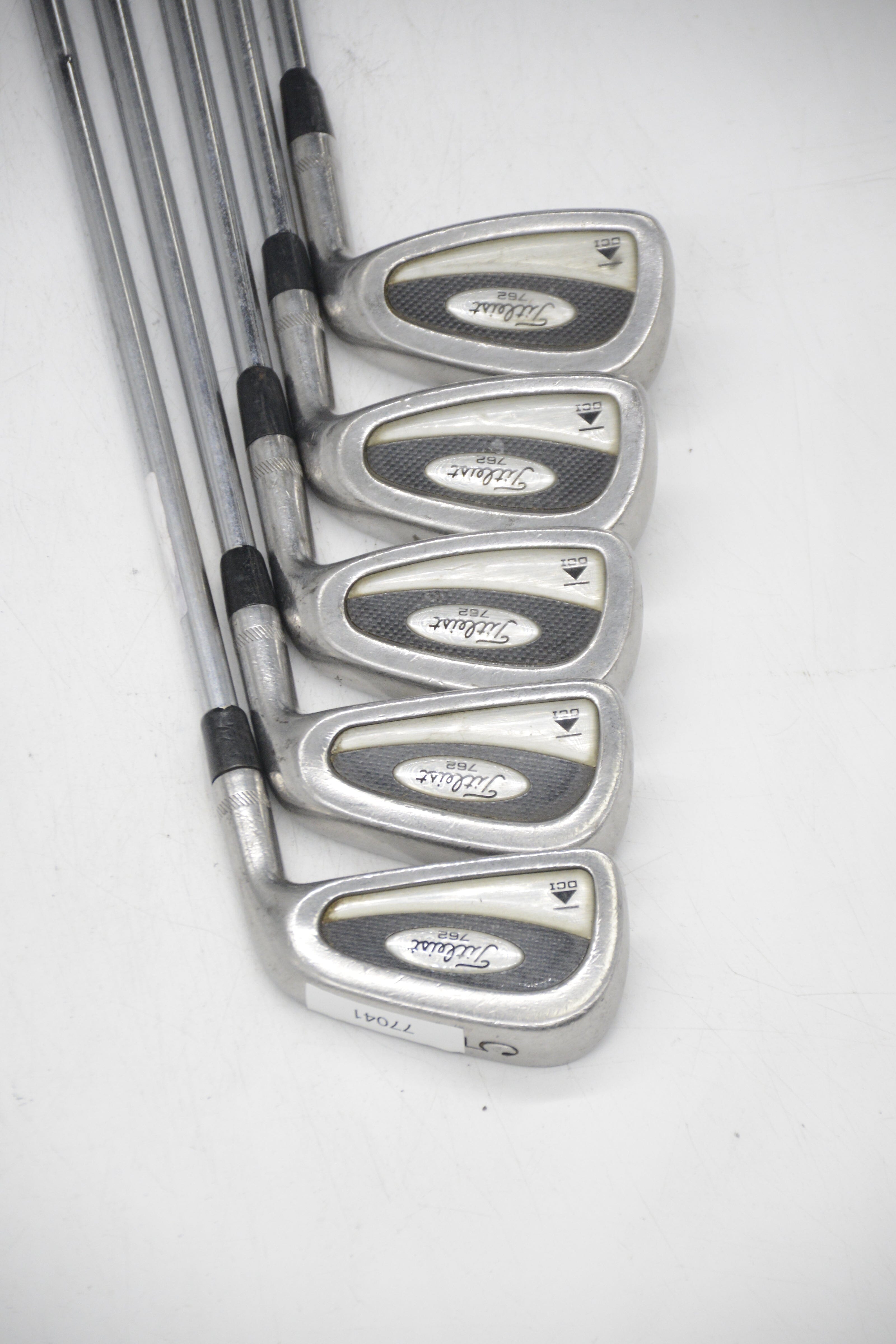 Titleist DCI 762 5, 7-PW Iron Set R Flex Std Length Golf Clubs GolfRoots 