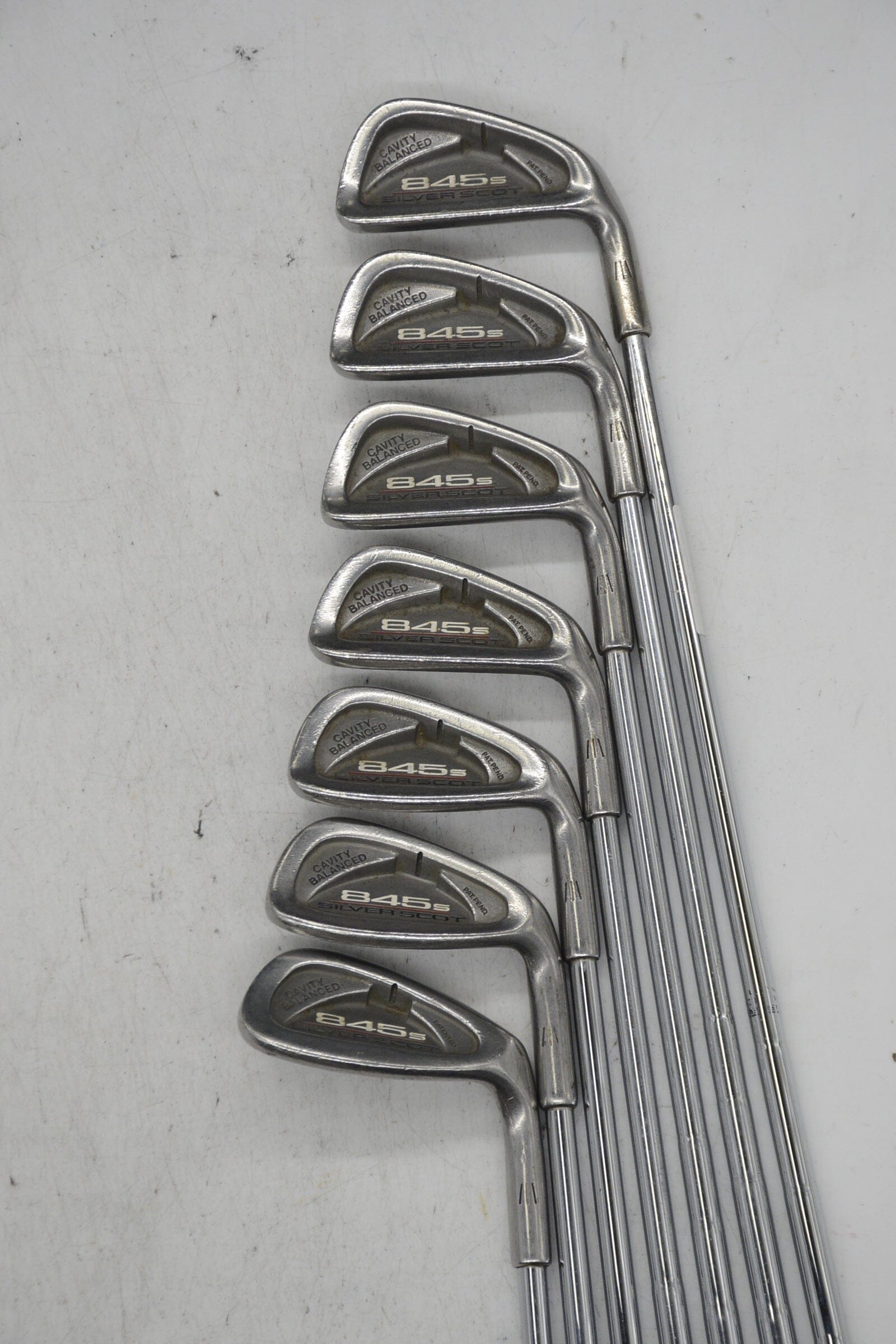 Tommy Armour 845S Silver Scot 4-PW Iron Set S Flex +0.25" Golf Clubs GolfRoots 