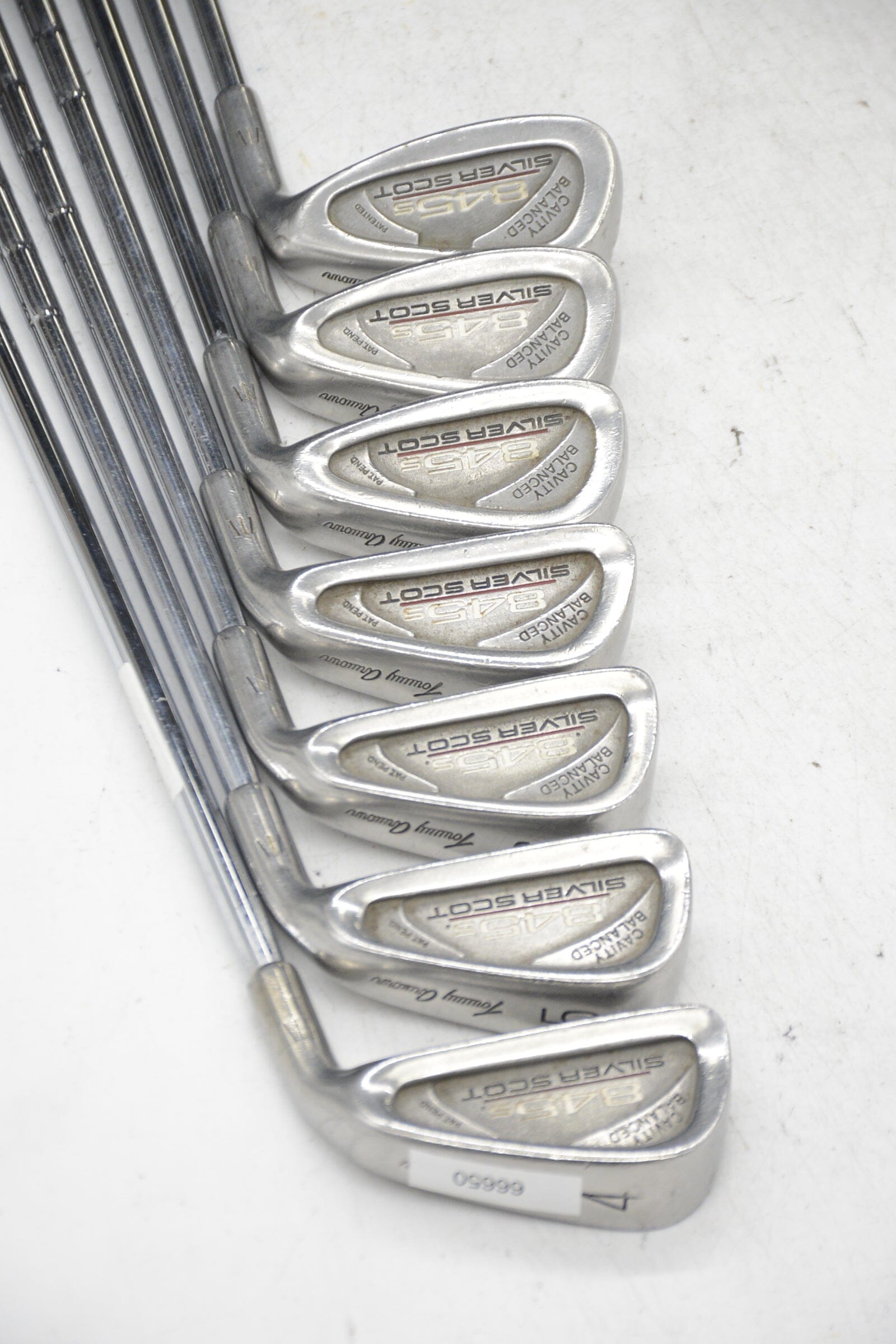 Tommy Armour 845S Silver Scot 4-PW Iron Set S Flex +0.25" Golf Clubs GolfRoots 