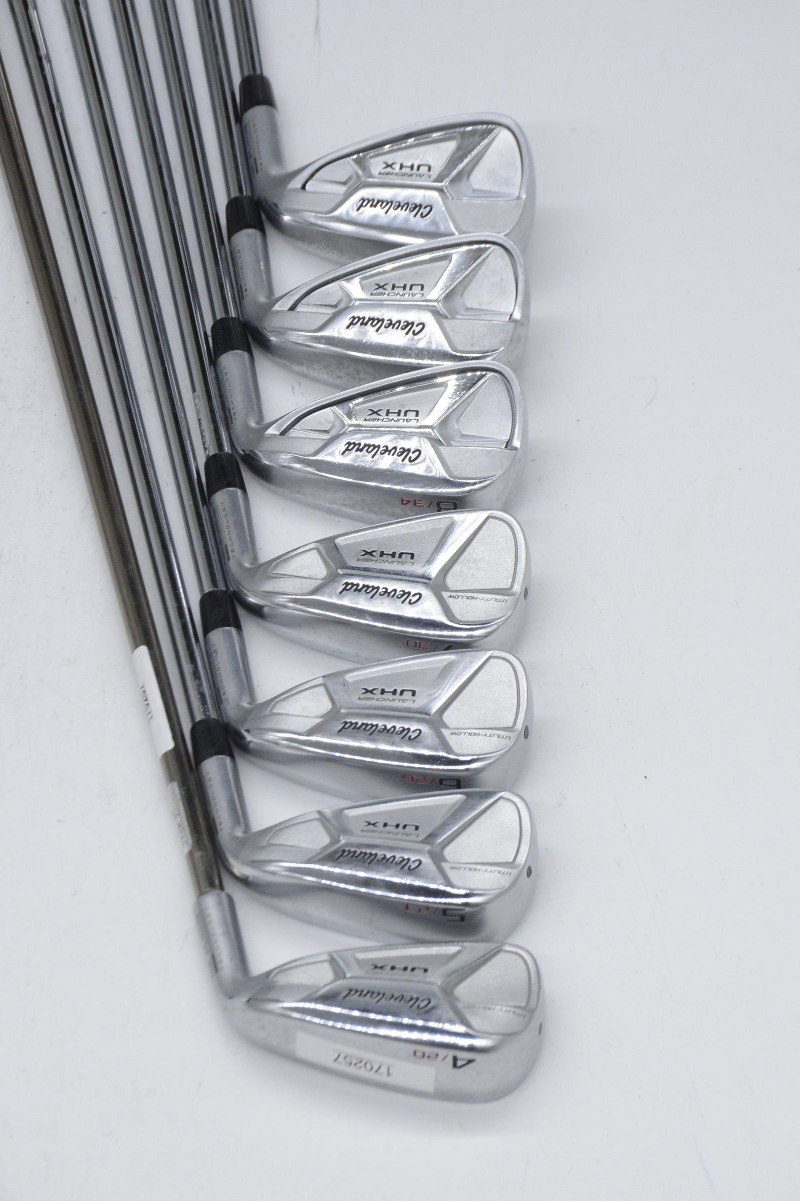 Cleveland Launcher UHX 4-9, AW Iron Set R Flex +0.25"