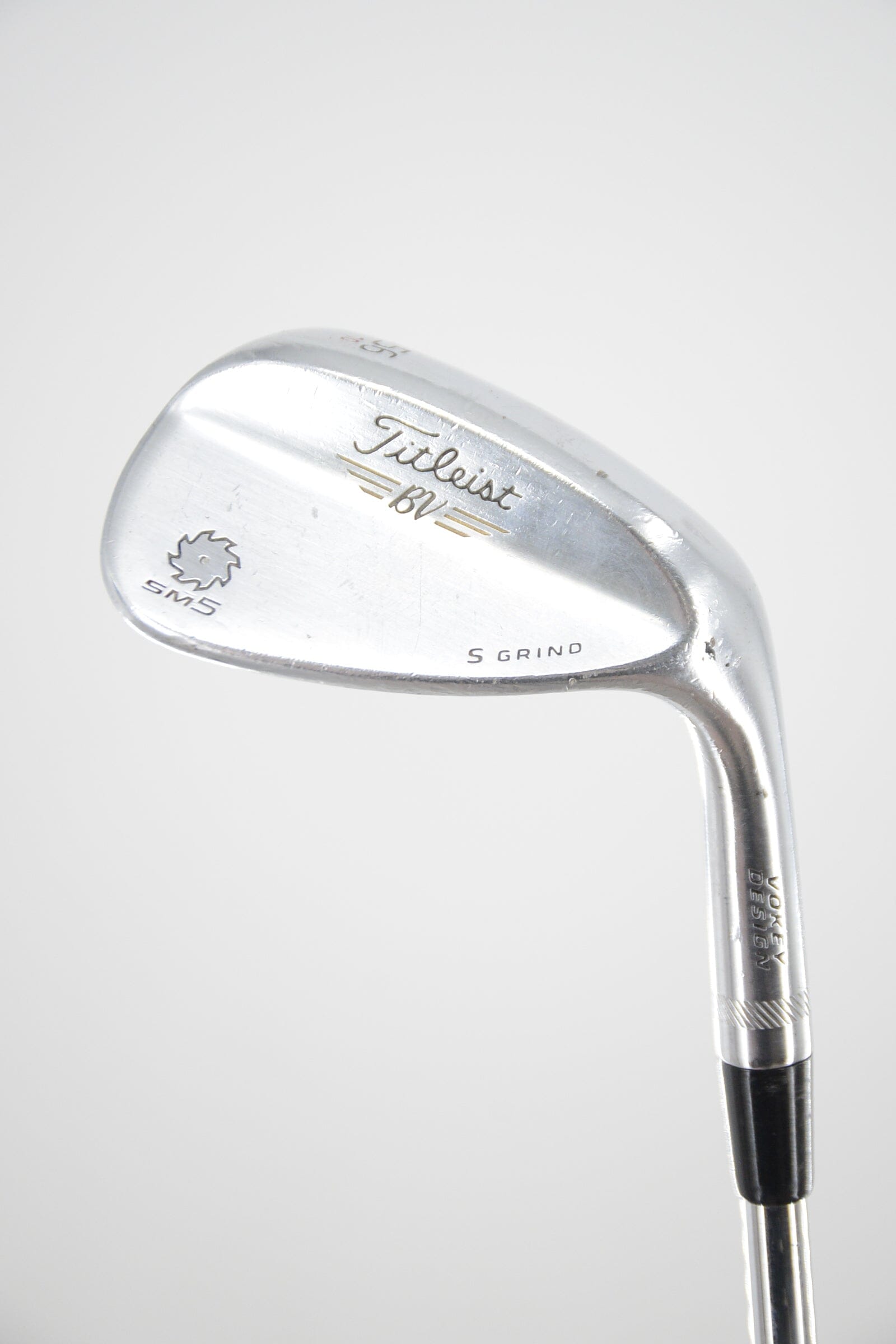 Titleist Vokey SM5 Tour Chrome 56 Degree Wedge Wedge Flex 35" Golf Clubs GolfRoots 