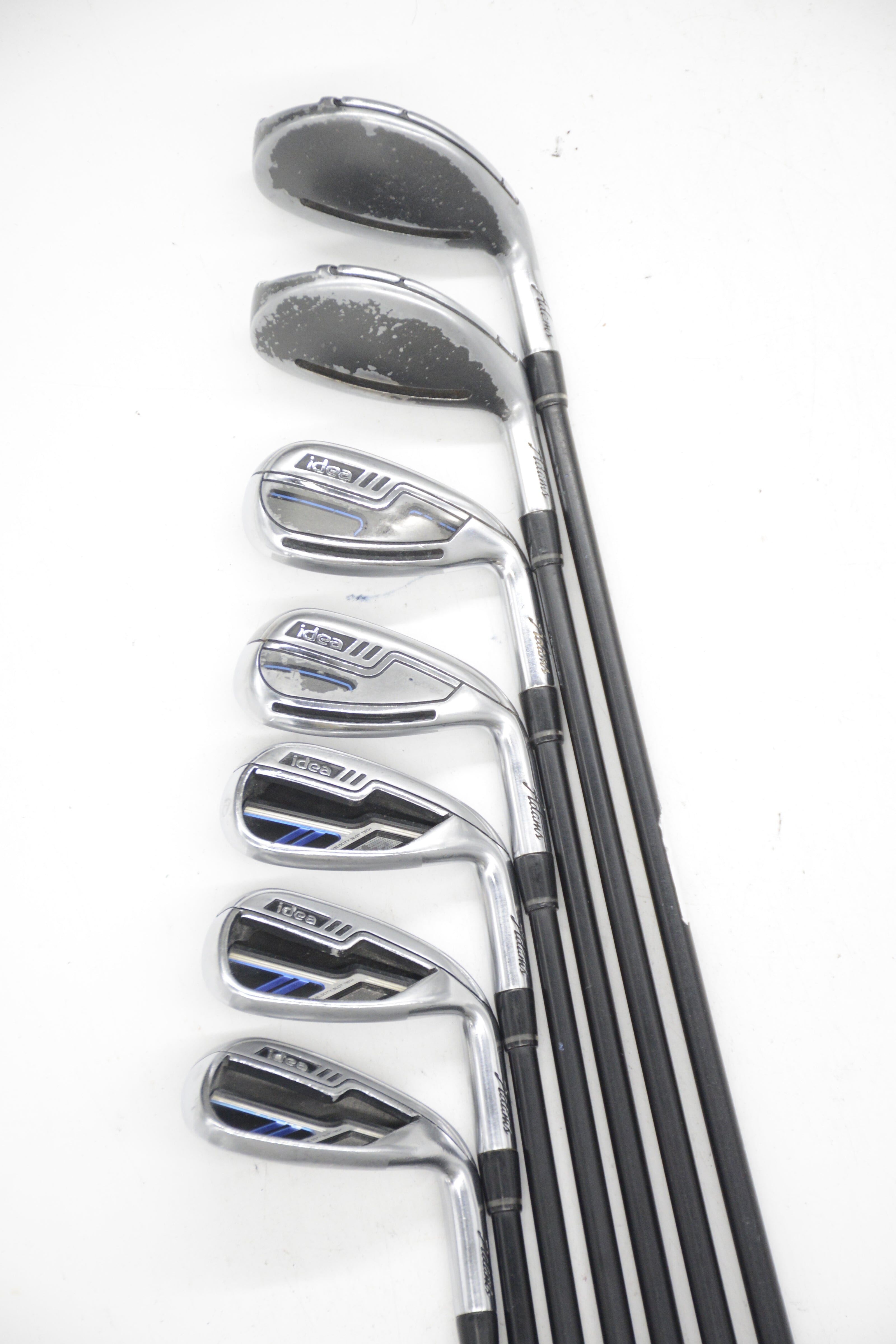 Adams Idea 5-PW, SW Iron Set SR Flex Std Length Golf Clubs GolfRoots 