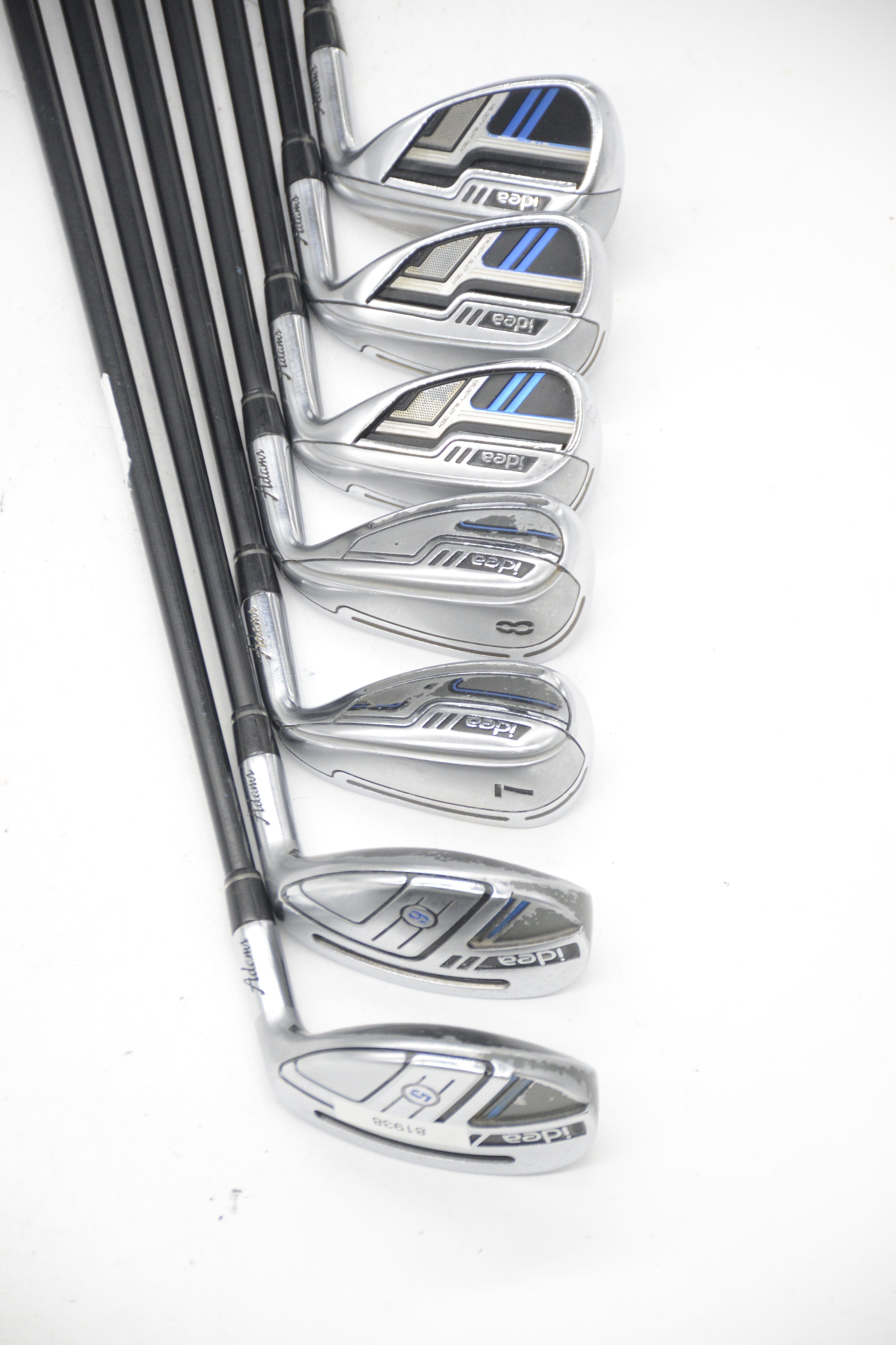 Adams Idea 5-PW, SW Iron Set SR Flex Std Length Golf Clubs GolfRoots 