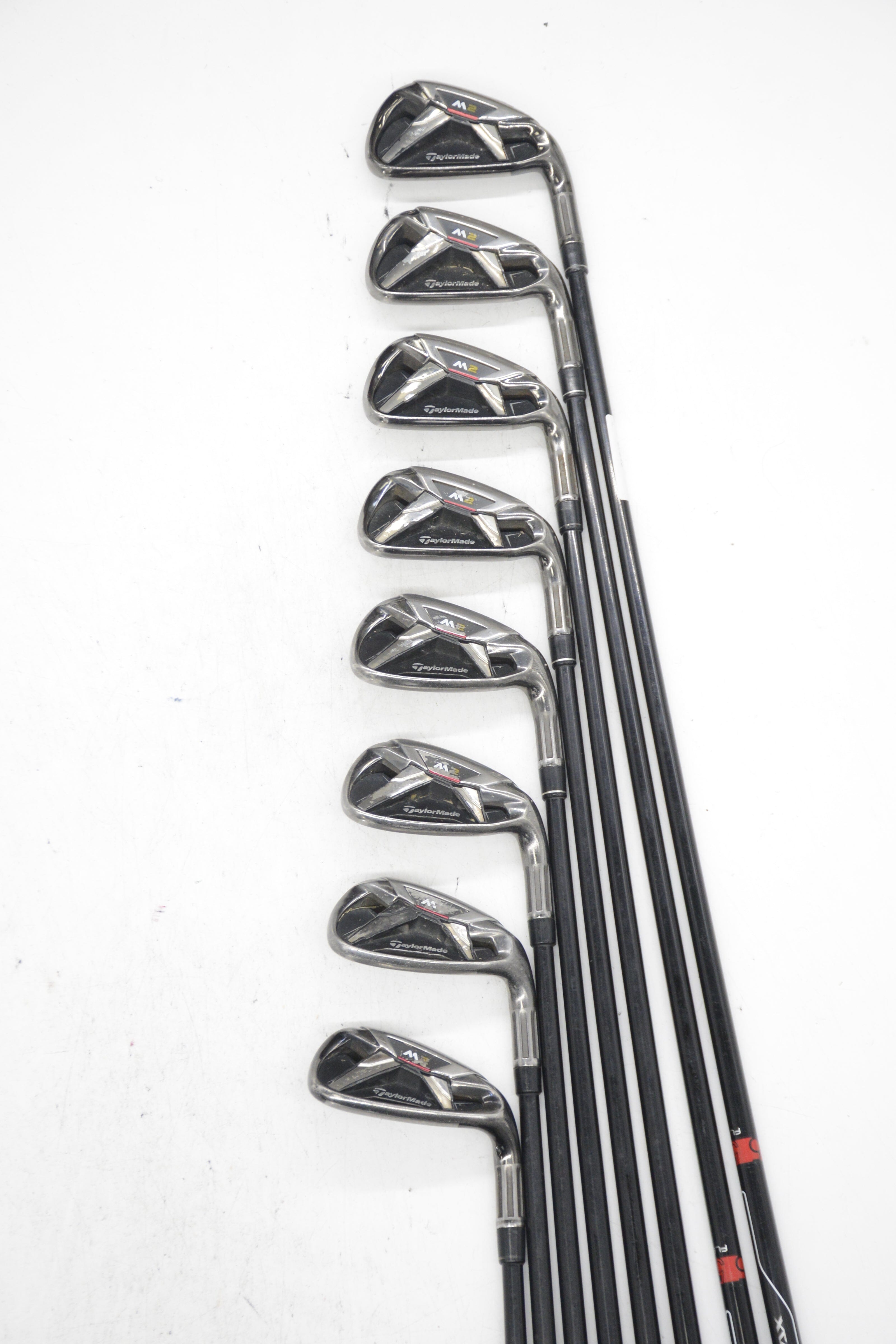 TaylorMade M2 4-AW Iron Set SR Flex -0.25" Golf Clubs GolfRoots 