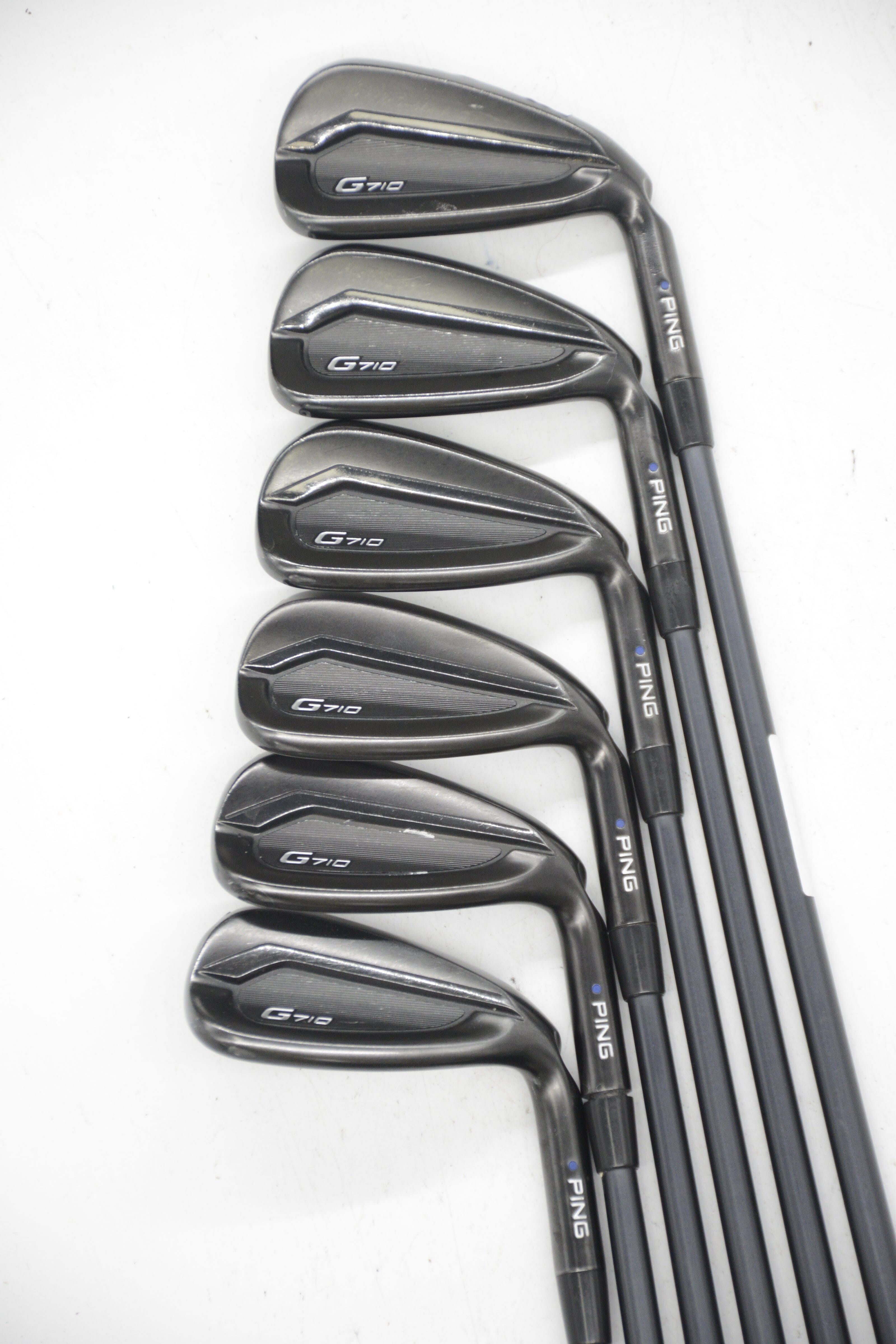 Ping G710 6-UW Iron Set R Flex -0.5" Golf Clubs GolfRoots 