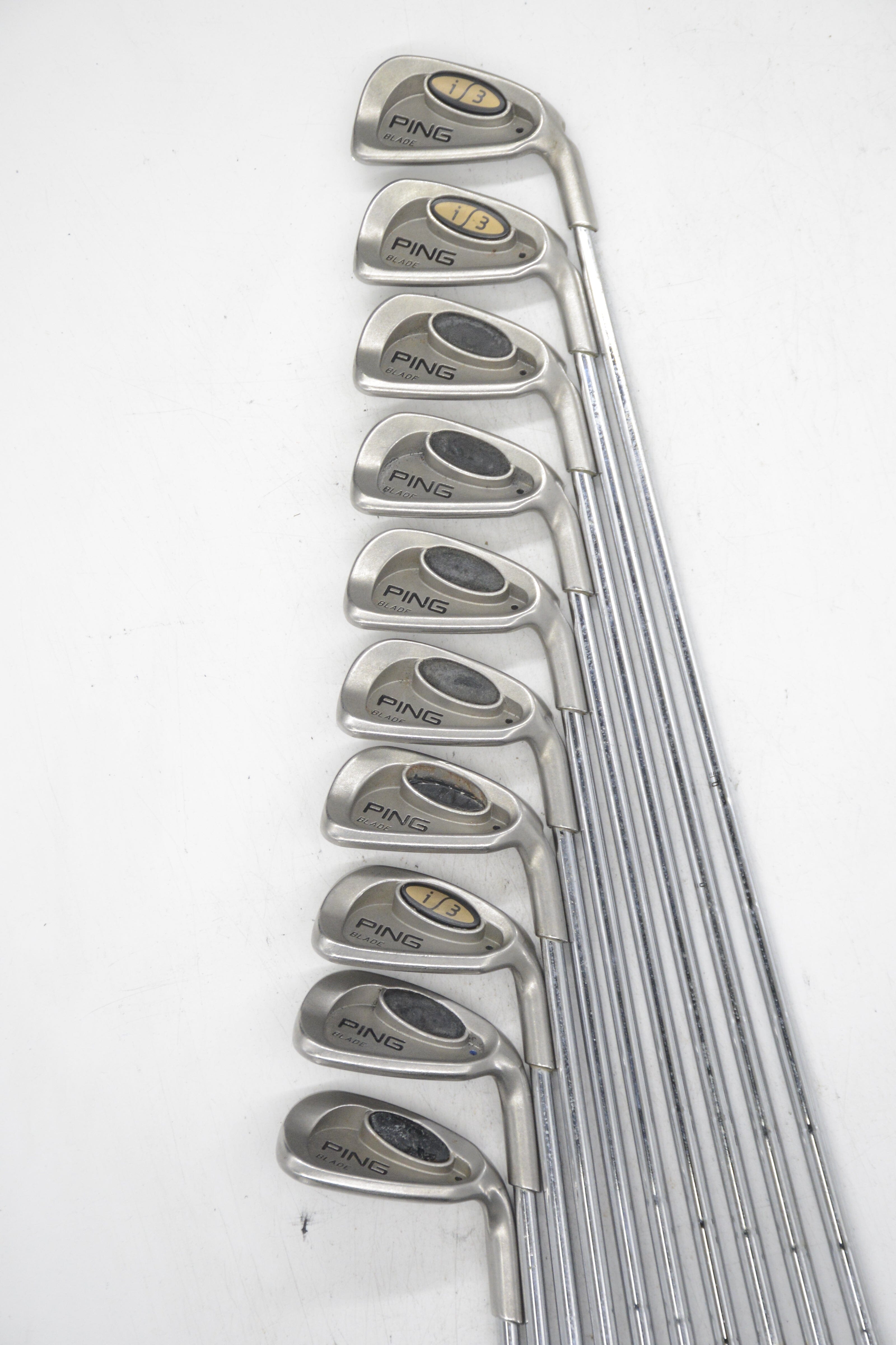 Ping I3 Blade 3-SW Iron Set S Flex +0.25" Golf Clubs GolfRoots 