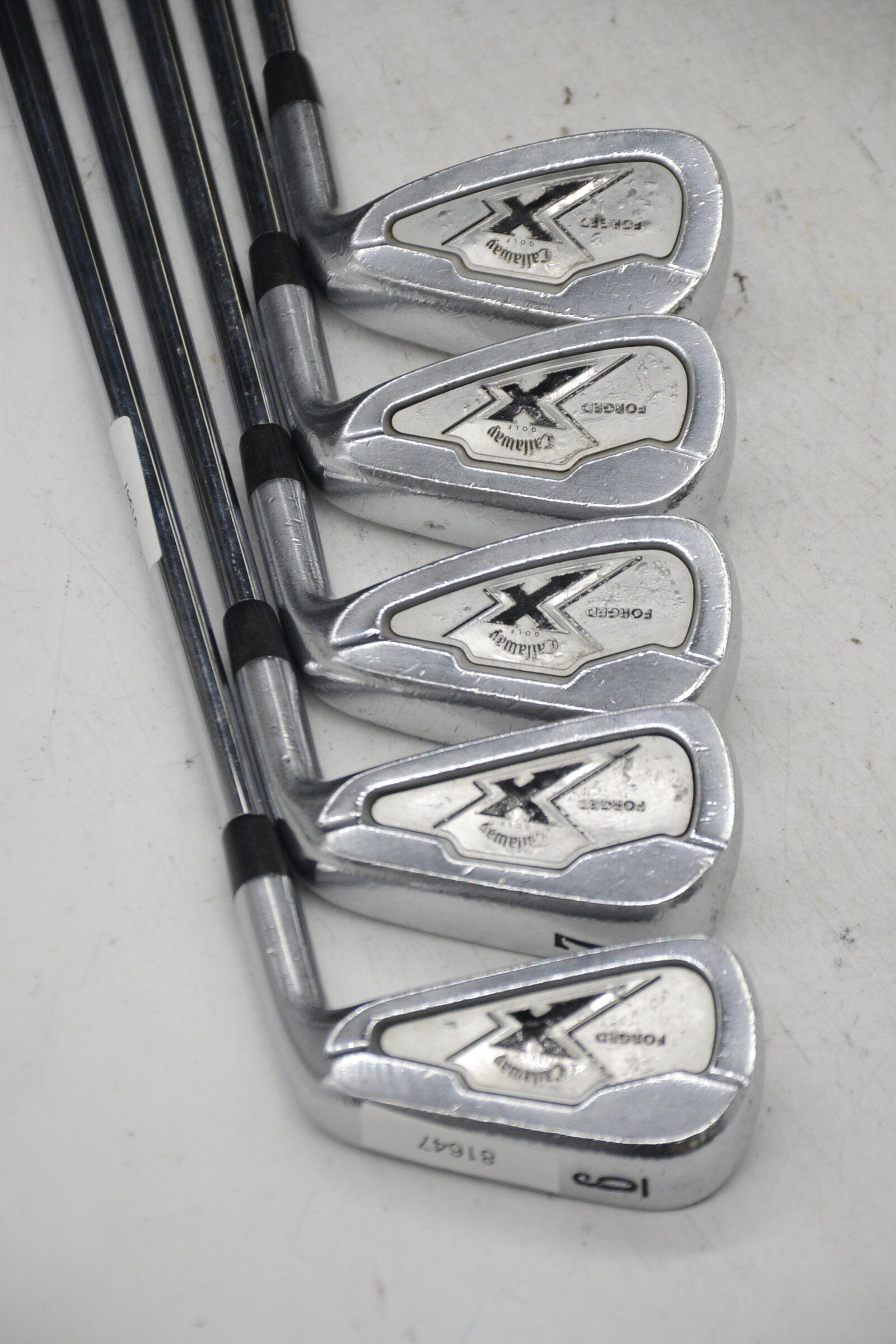 Callaway X Forged 6-PW Iron Set S Flex -0.25" Golf Clubs GolfRoots 