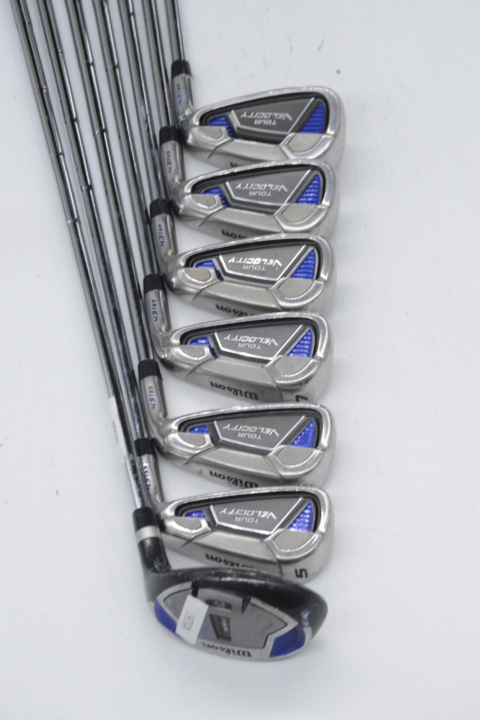 Wilson Tour Velocity 4H, 5-PW Iron Set R Flex +0.25" Golf Clubs GolfRoots 