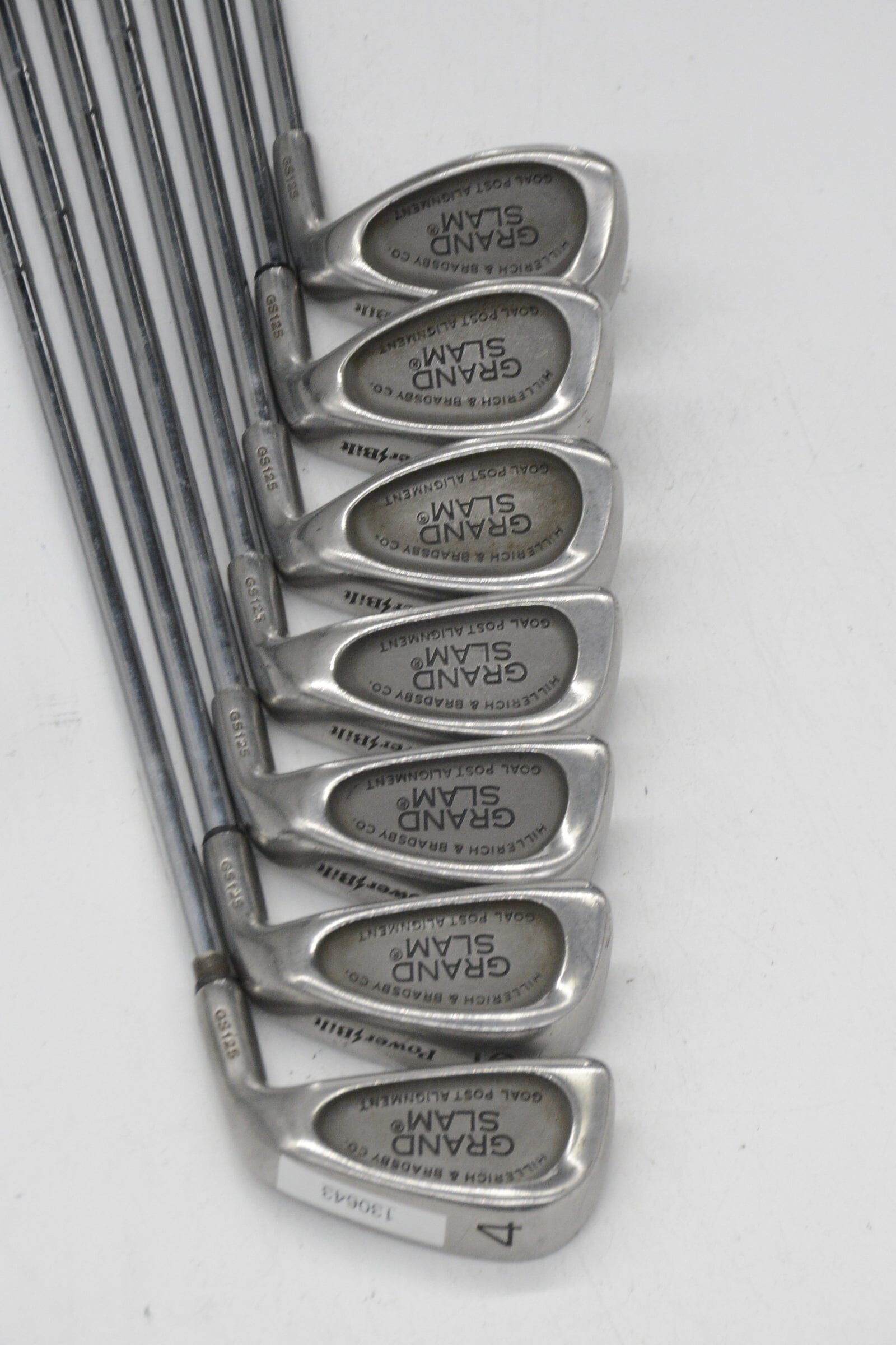 PowerBilt Grand Slam 4-PW Iron Set S Flex Std Length Golf Clubs GolfRoots 