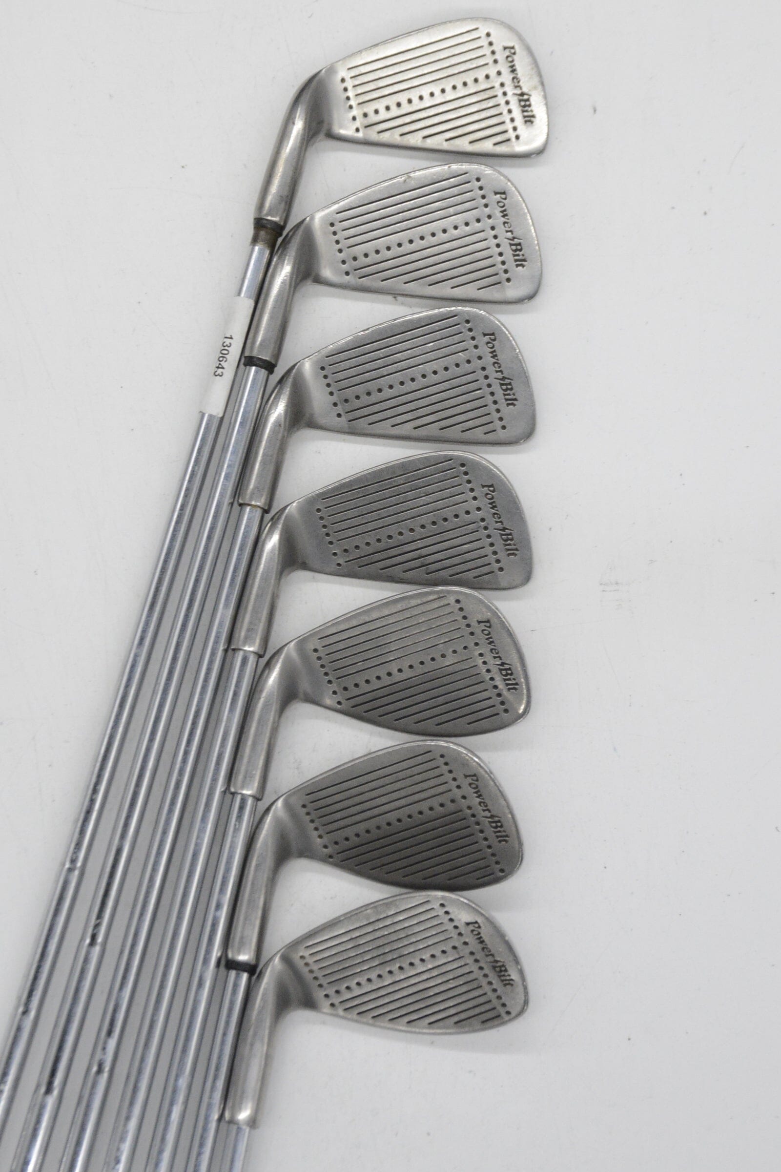 PowerBilt Grand Slam 4-PW Iron Set S Flex Std Length Golf Clubs GolfRoots 