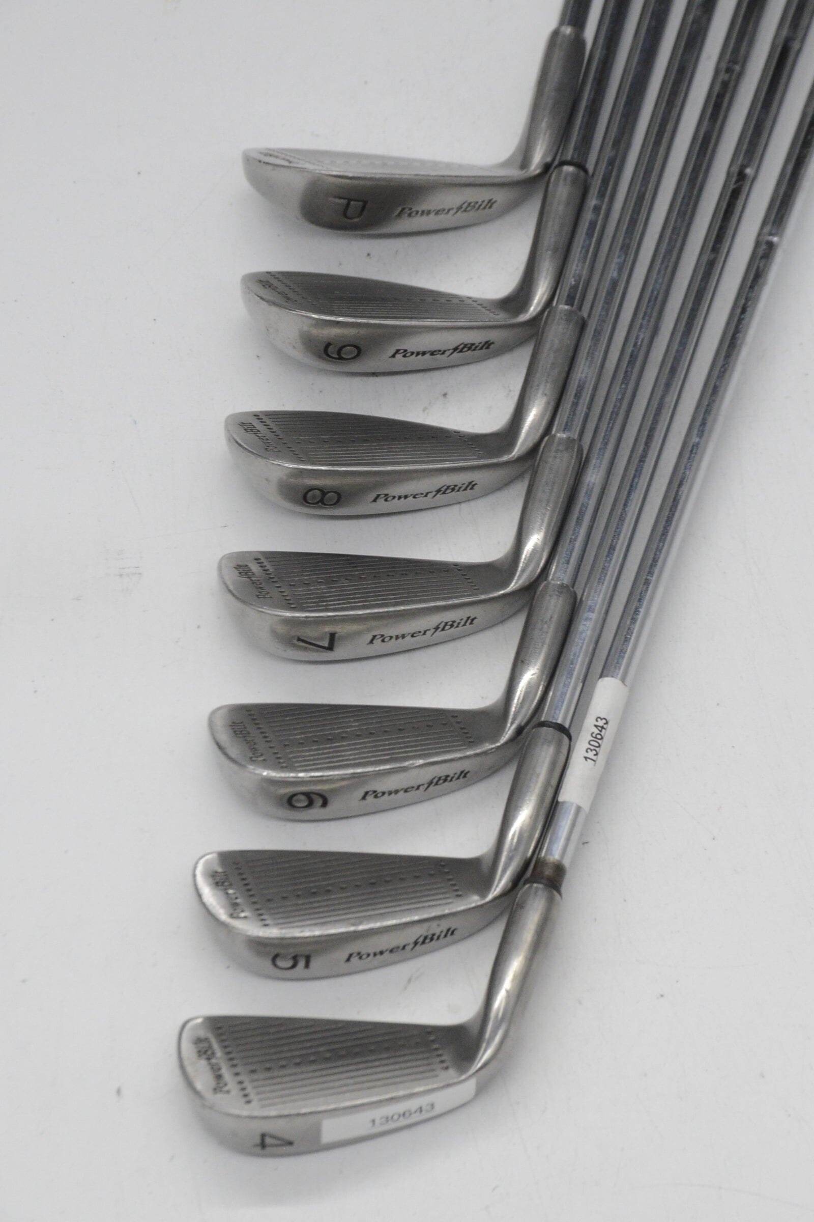 PowerBilt Grand Slam 4-PW Iron Set S Flex Std Length Golf Clubs GolfRoots 