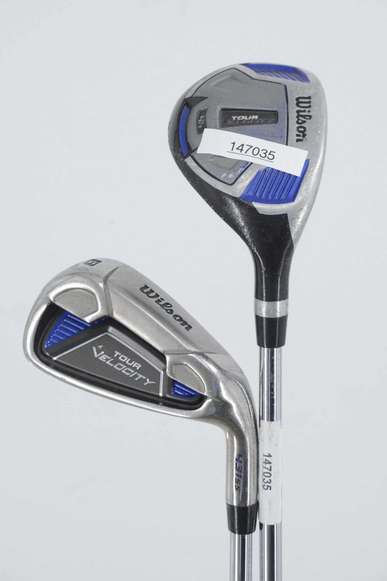 Wilson Tour Velocity 4H, 5-PW Iron Set R Flex +0.25" Golf Clubs GolfRoots 