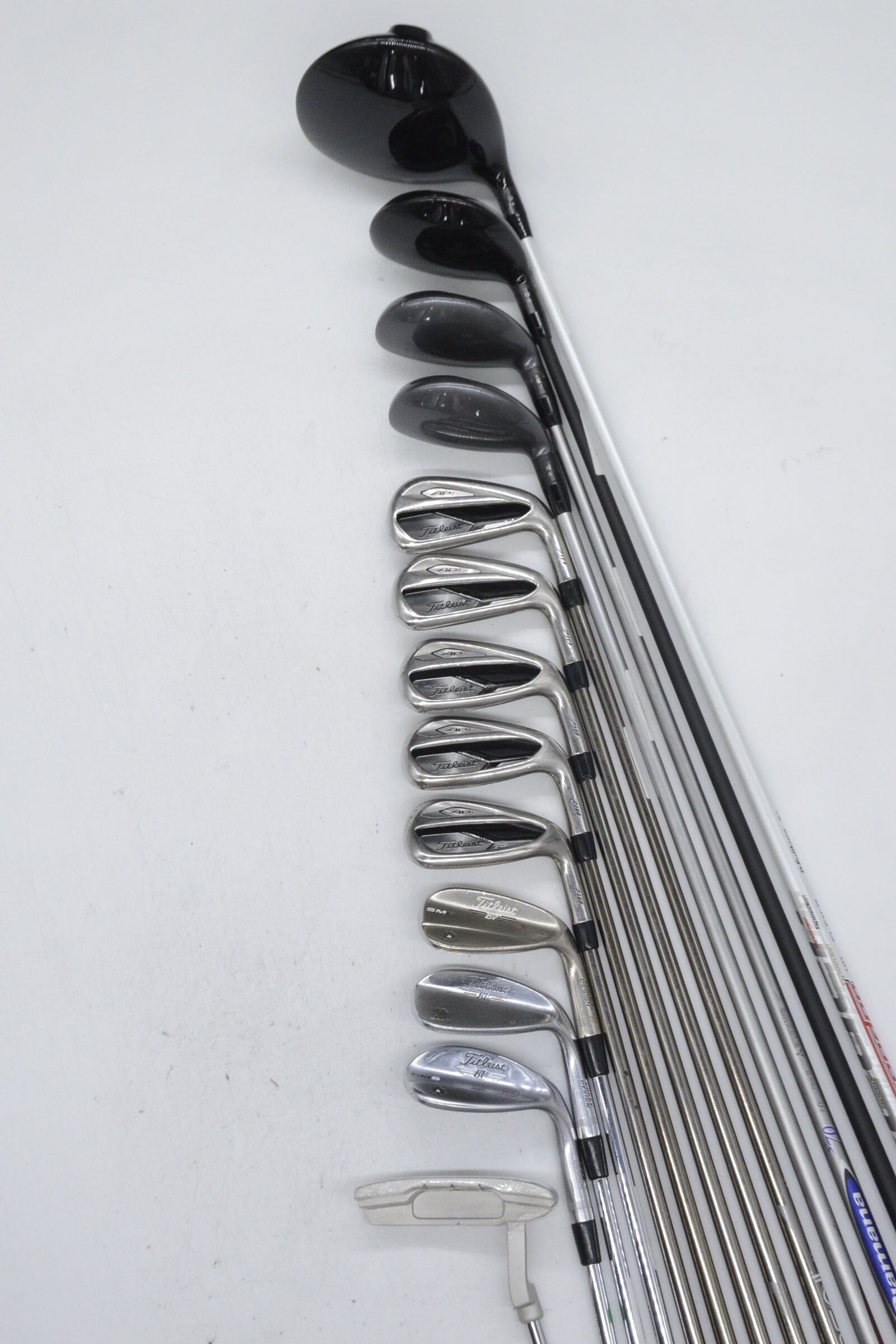 Titleist 718 AP1 Mixed Full Set R Flex Std Length Golf Clubs GolfRoots 