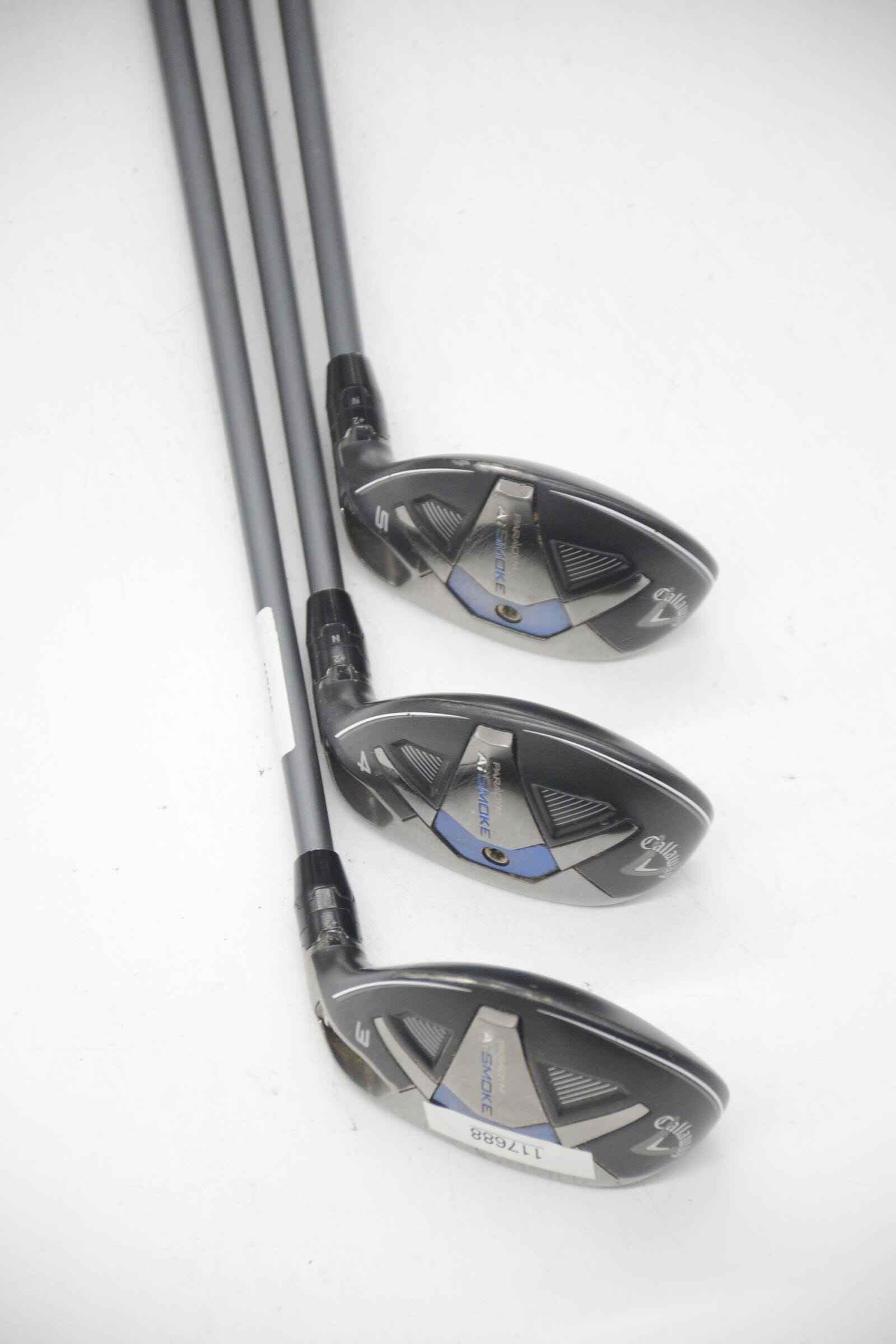 Callaway Paradym Ai Smoke 3H, 4H, 5H Hybrid Set S Flex Golf Clubs GolfRoots 