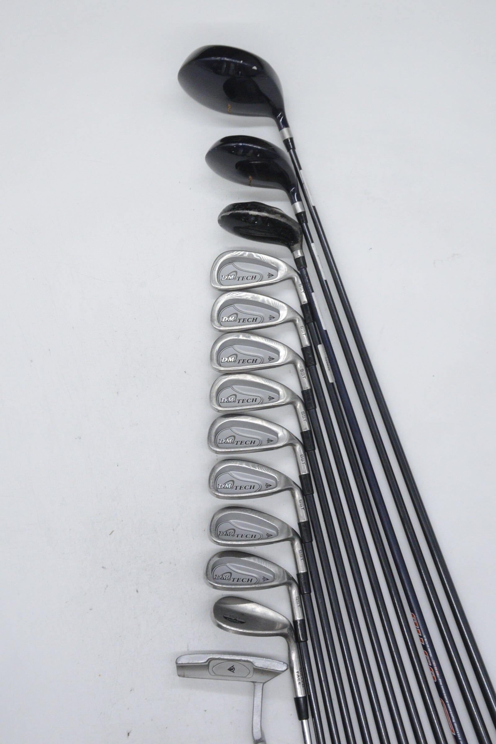 MaxFli Dunlop DM Tech Mixed Full Set S Flex -0.25" Golf Clubs GolfRoots 