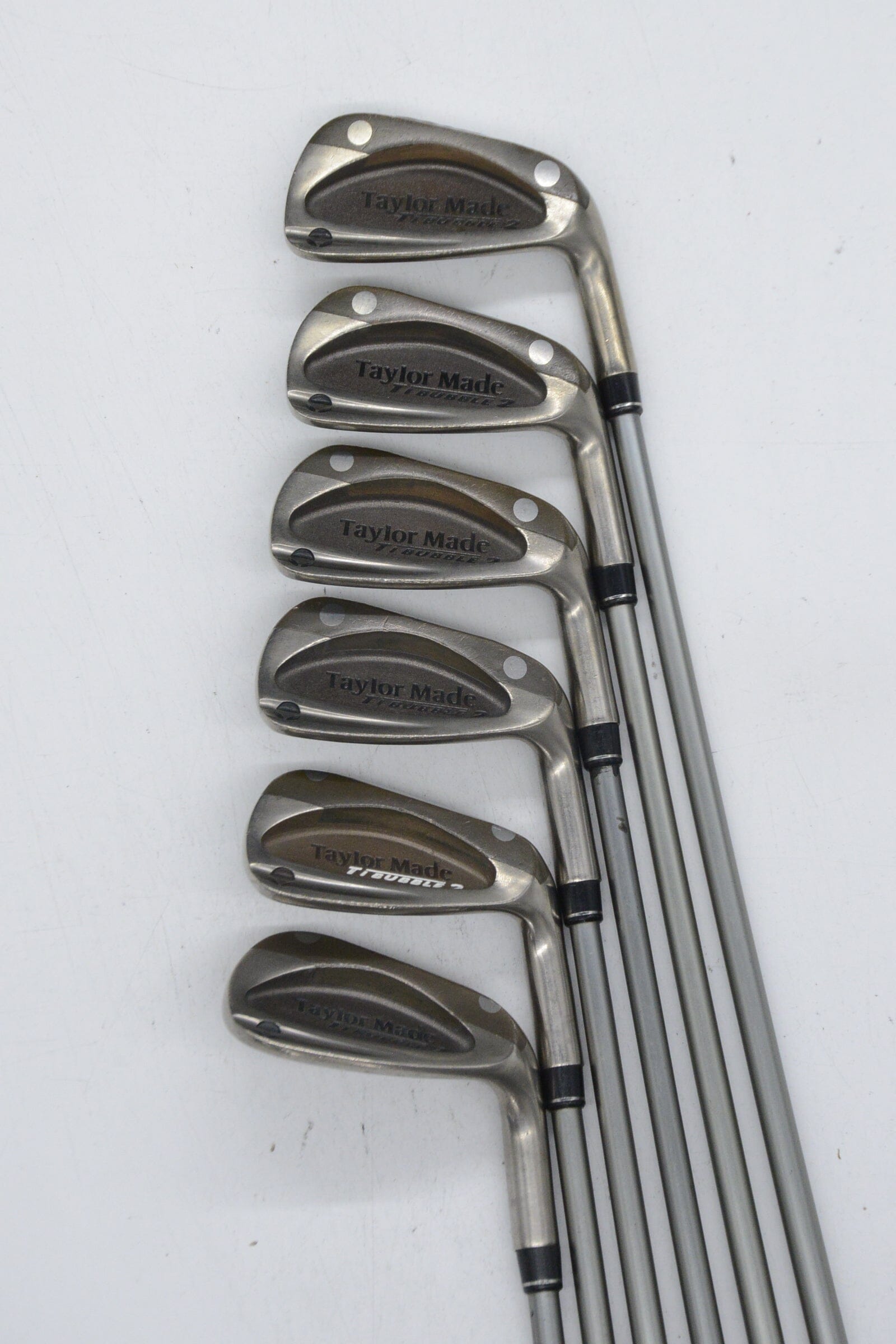 TaylorMade Ti Bubble 2 6-PW, SW Iron Set SR Flex -0.75" Golf Clubs GolfRoots 