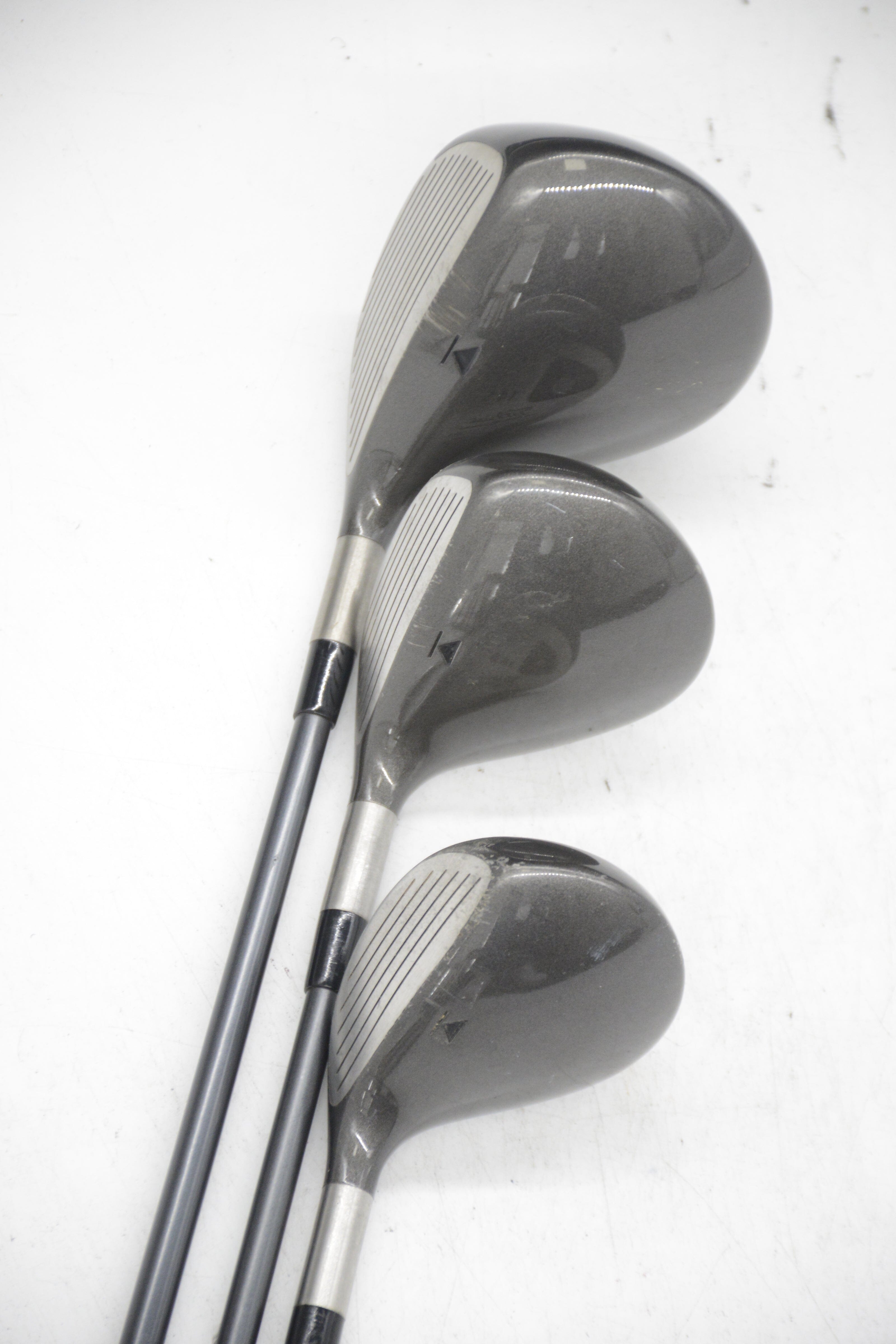 Titleist 975 D/F D, 3W, 5W Wood Set R Flex Golf Clubs GolfRoots 