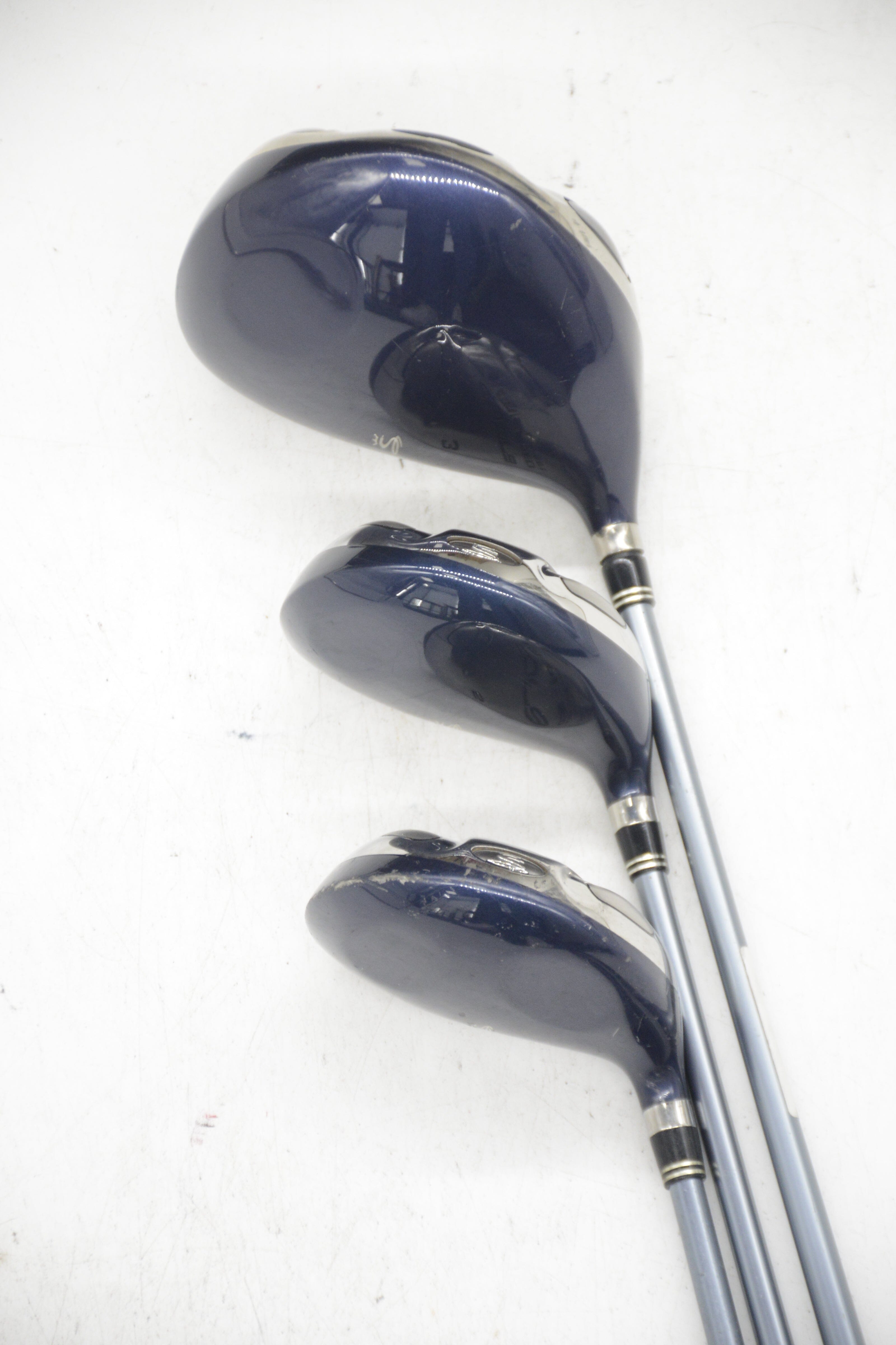 Women's Cobra M Speed D, 3W, 5W Wood Set W Flex Golf Clubs GolfRoots 