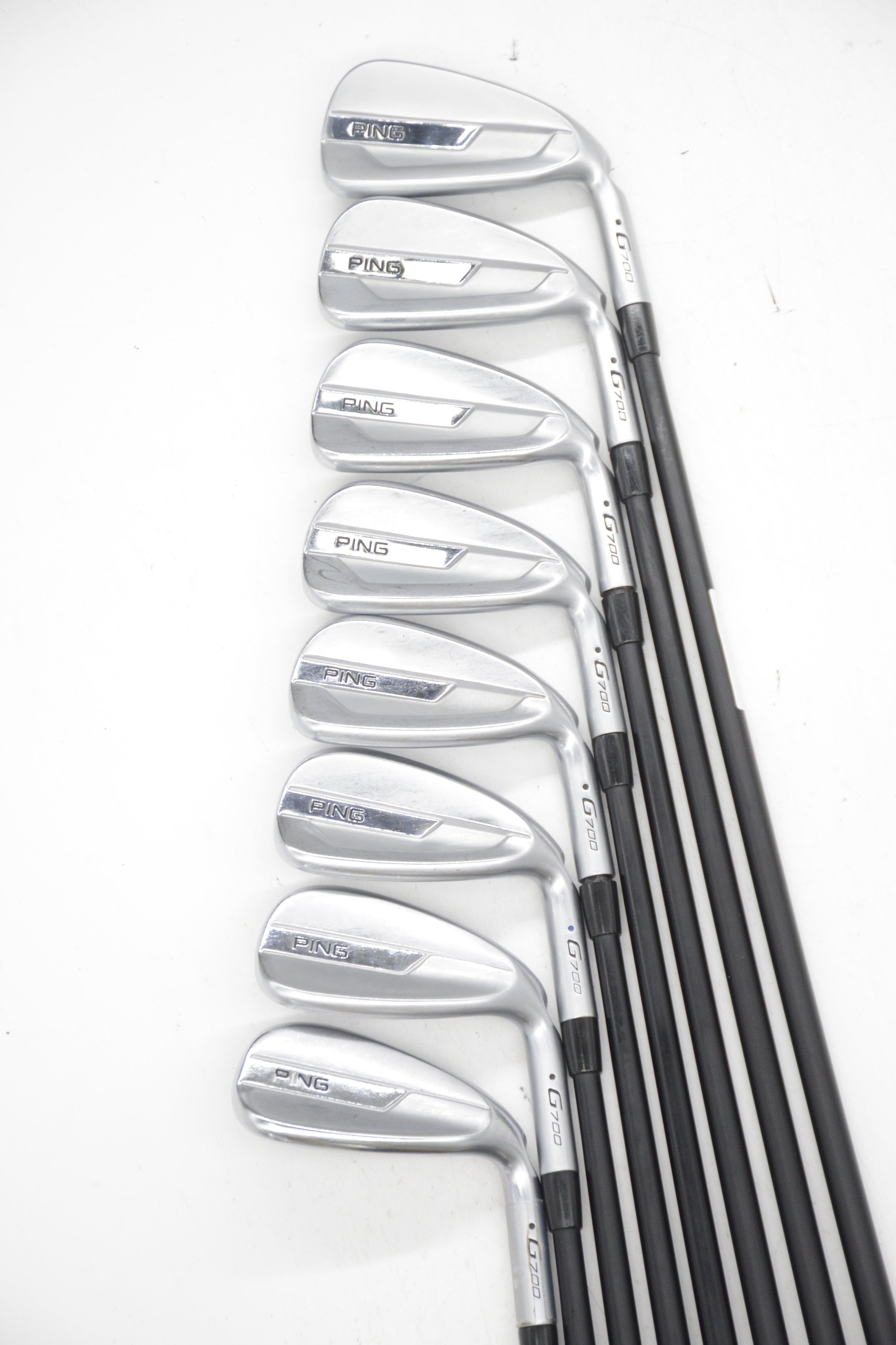 Ping G700 4-UW Iron Set S Flex -0.75" Golf Clubs GolfRoots 