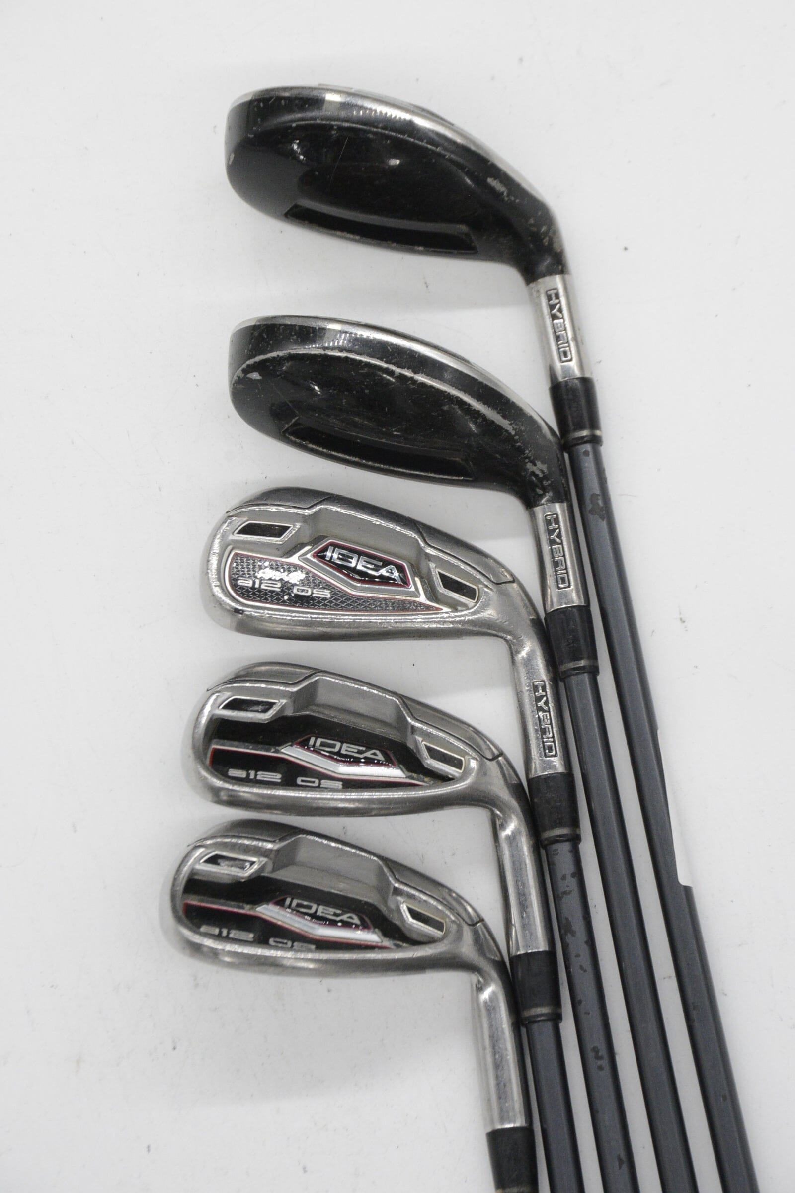 Adams Idea A12Os Hybrid 5-7, 9-PW Iron Set R Flex Std Length Golf Clubs GolfRoots 