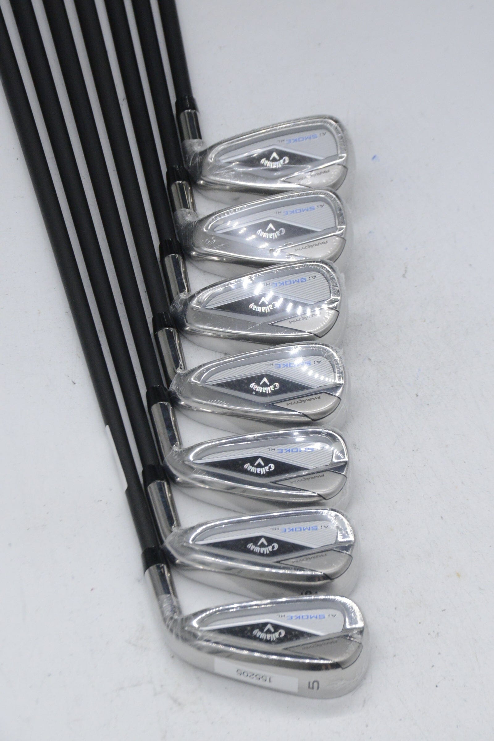NEW Callaway Paradym Ai Smoke HL 5-AW Iron Set R Flex -0.25" Golf Clubs GolfRoots 