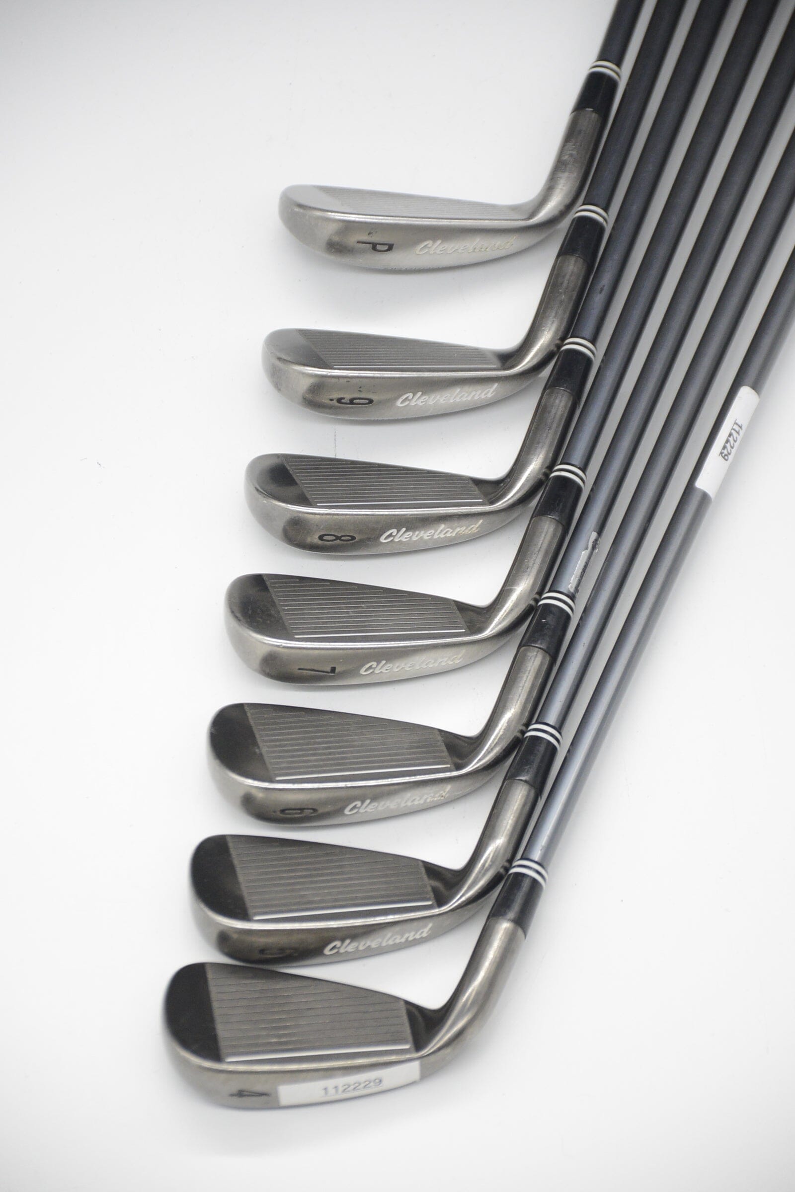 Cleveland CG7 Black Pearl 4-PW Iron Set SR Flex -0.5" Golf Clubs GolfRoots 