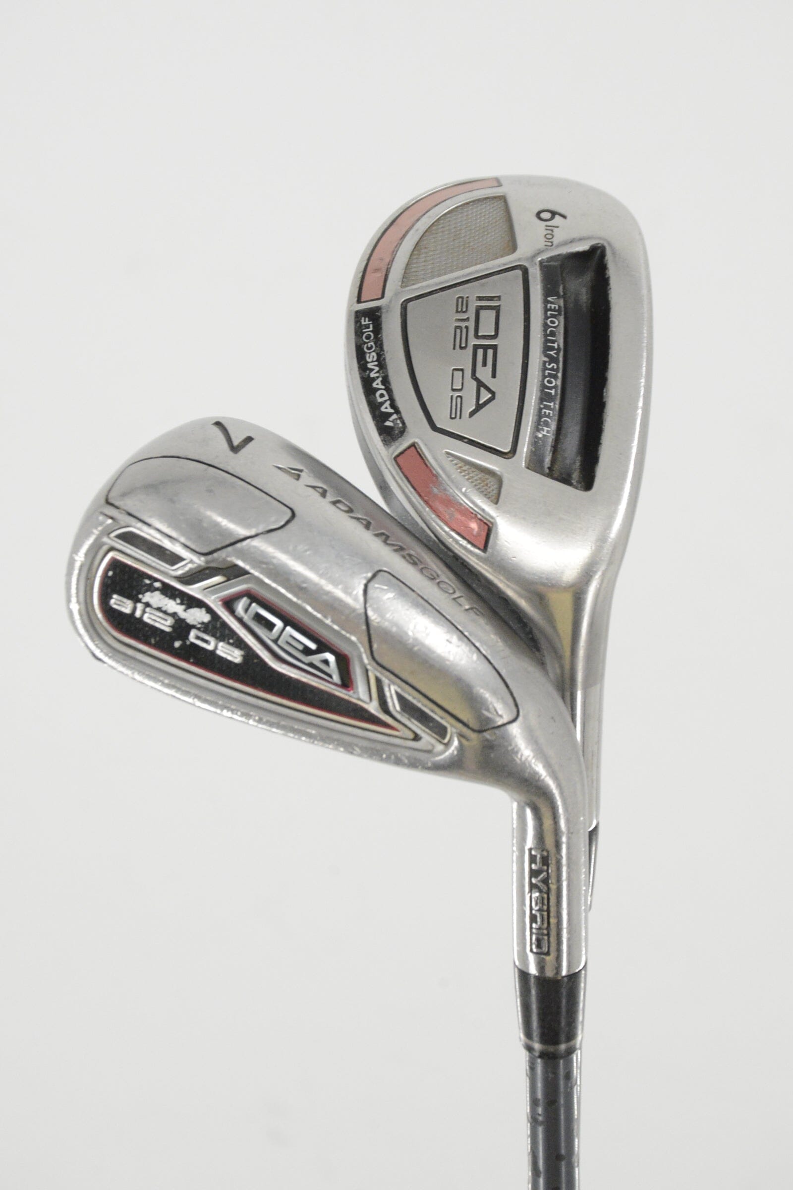 Adams Idea A12Os Hybrid 5-7, 9-PW Iron Set R Flex Std Length Golf Clubs GolfRoots 