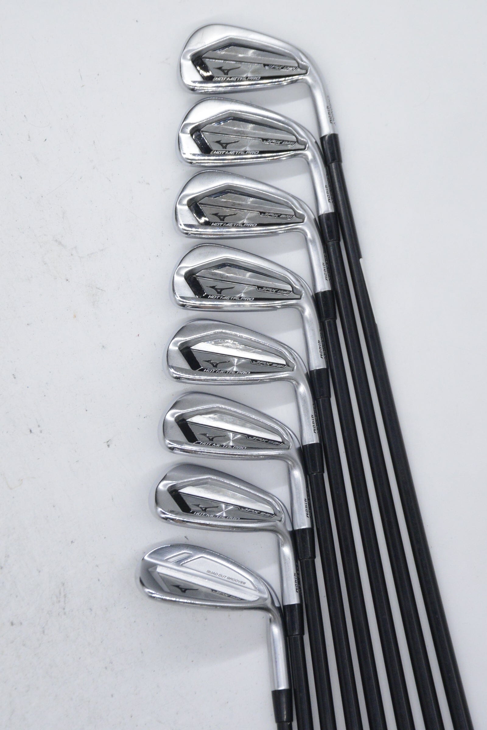 Mizuno JPX 921 Hot Metal Pro 4-GW Iron Set R Flex +0.25" Golf Clubs GolfRoots 