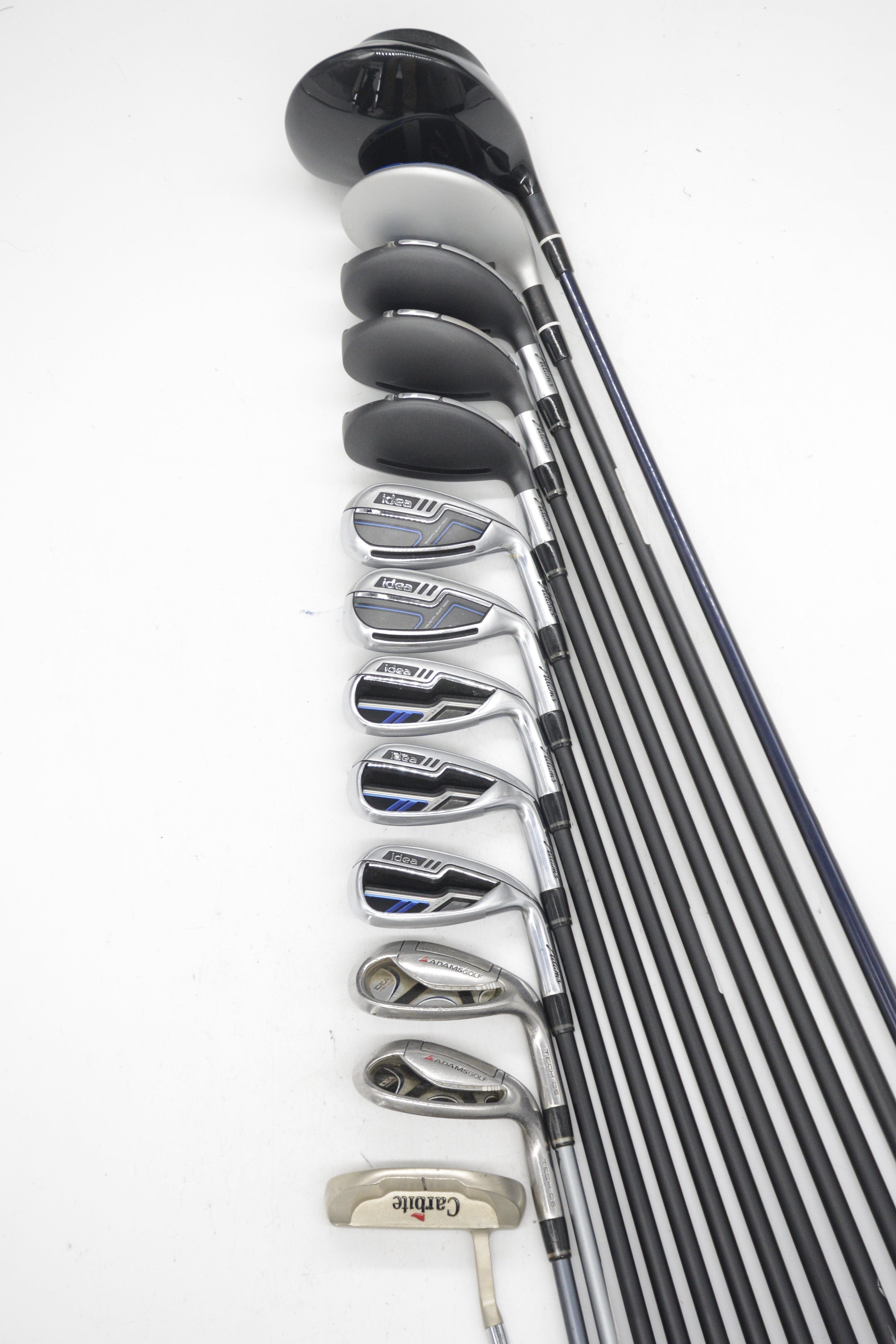 Adams Idea Mixed Full Set SR Flex -0.25" Golf Clubs GolfRoots 