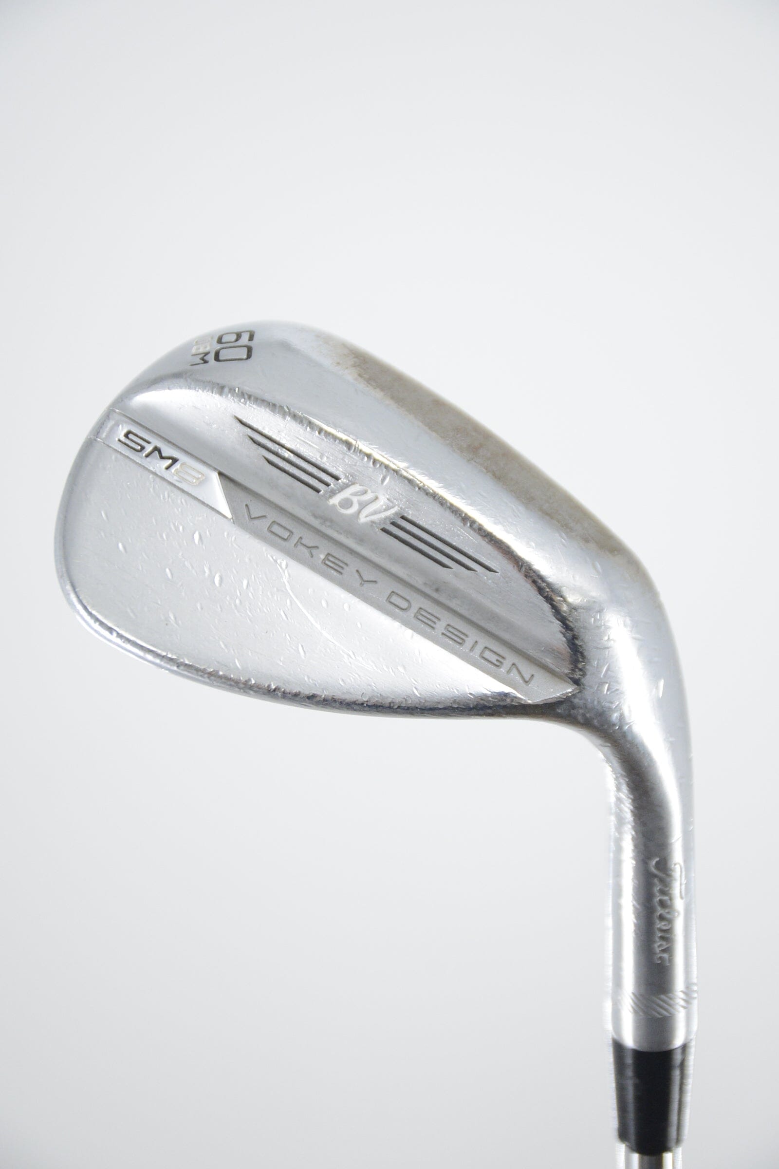 Titleist Vokey SM8 Tour Chrome 60 Degree Wedge Wedge Flex 34.75" Golf Clubs GolfRoots 