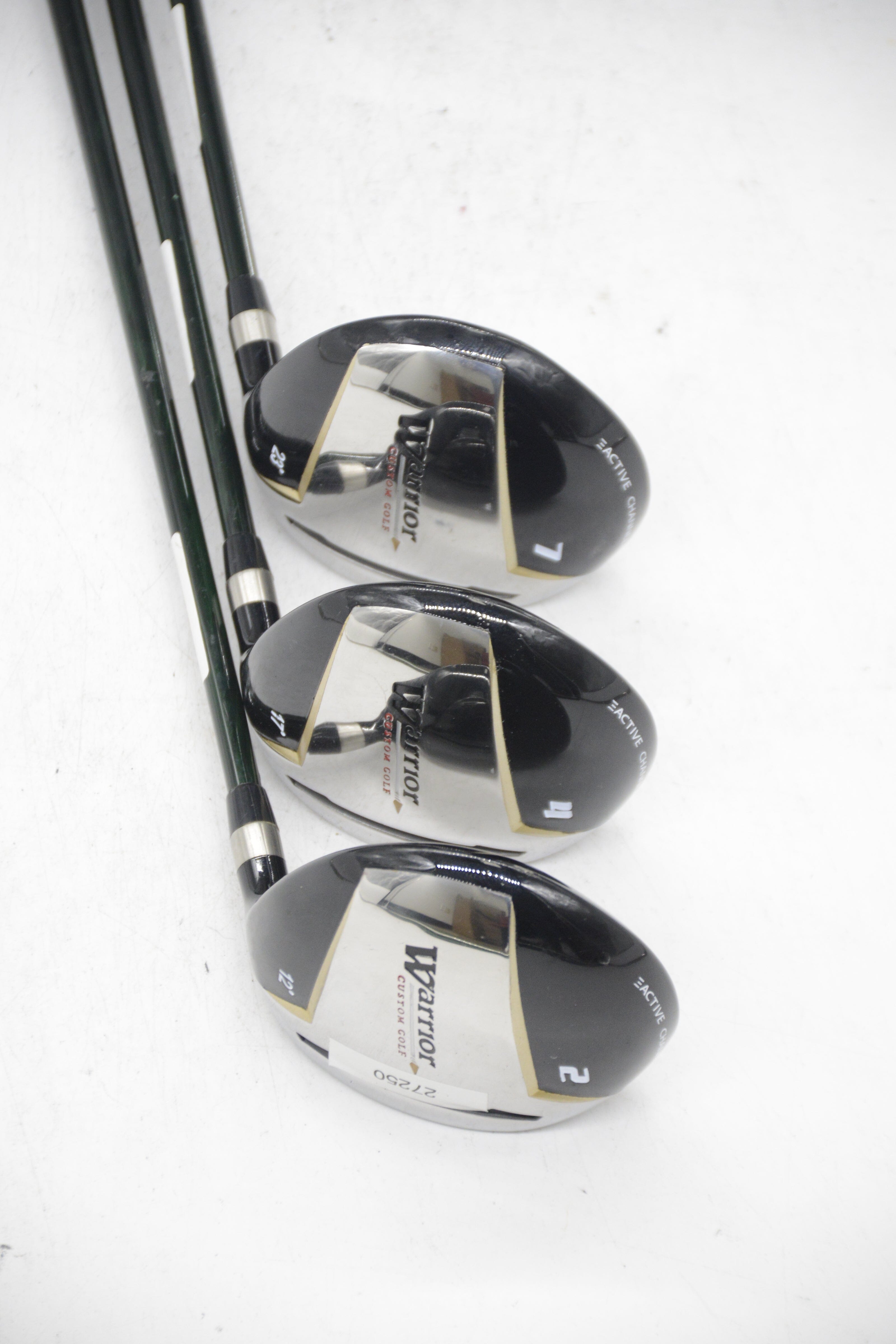 Warrior 2W, 4W, 7W Wood Set R Flex Golf Clubs GolfRoots 