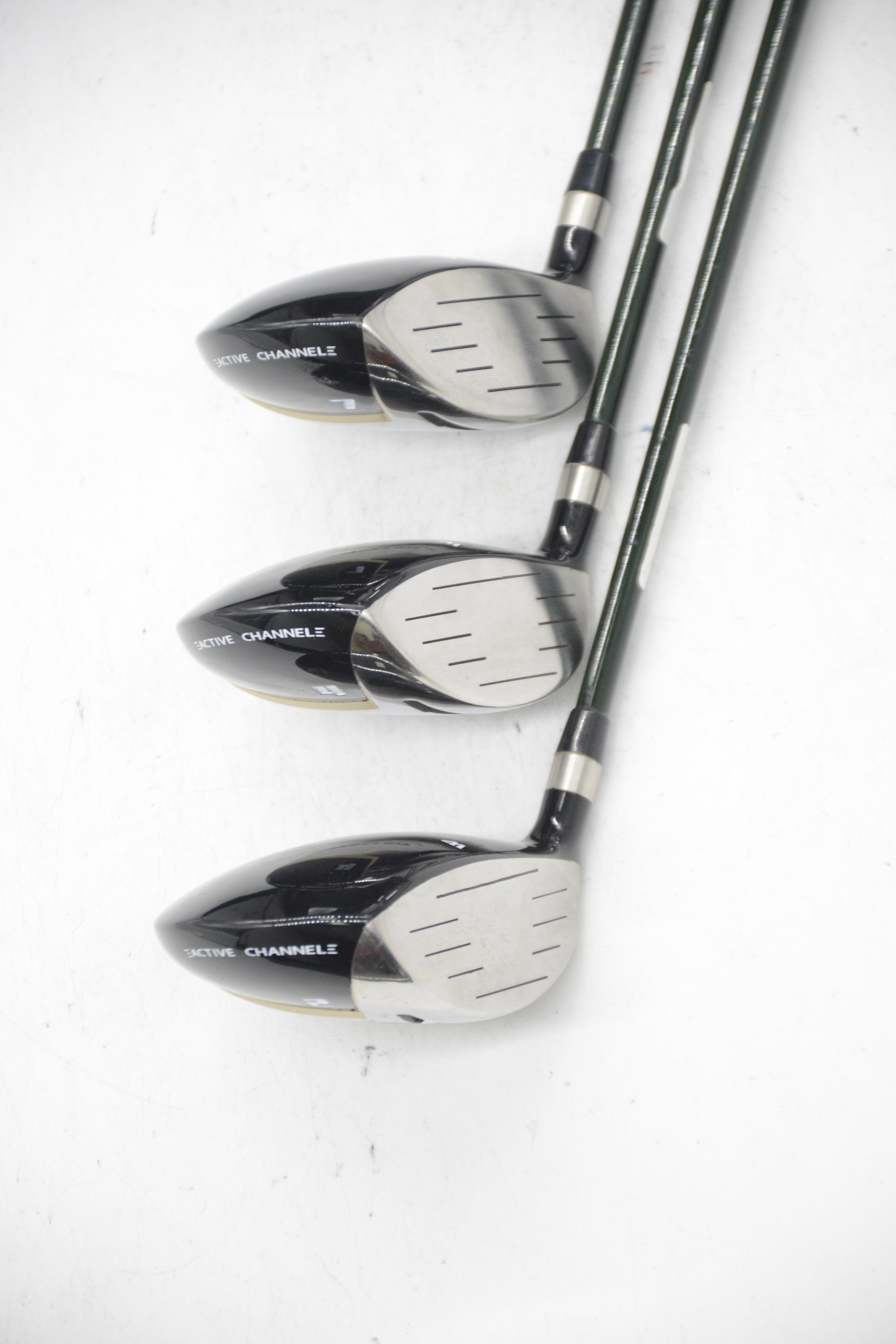 Warrior 2W, 4W, 7W Wood Set R Flex Golf Clubs GolfRoots 