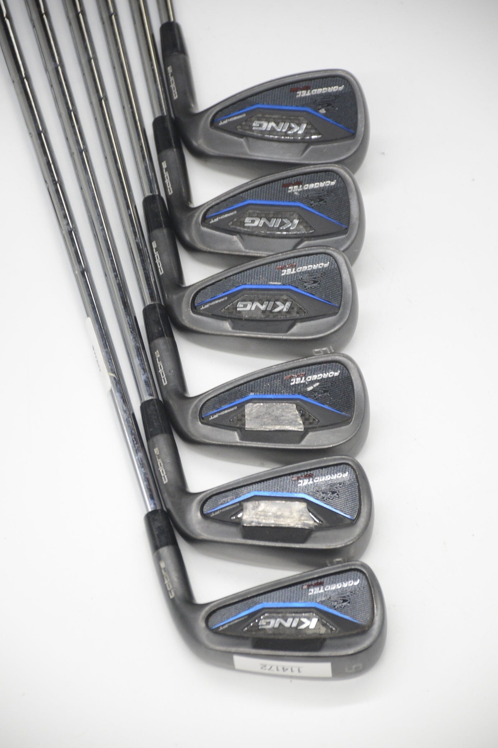 Cobra King Forged Tec One Black 5-6, 8-GW Iron Set X Flex 36" Golf Clubs GolfRoots 