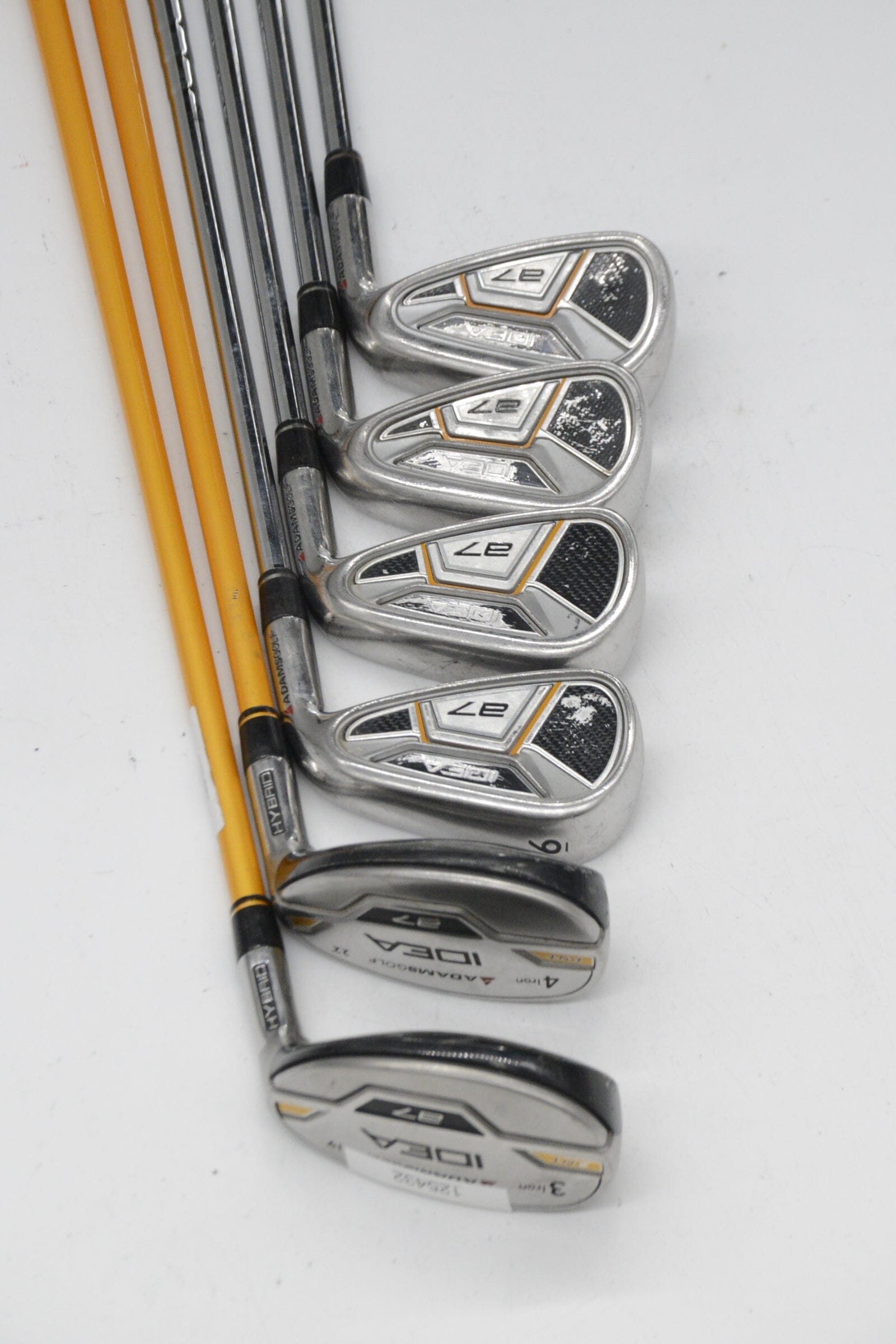 Adams Idea A7 3H-4H, 6-9 Iron Set S Flex +0.25" Golf Clubs GolfRoots 