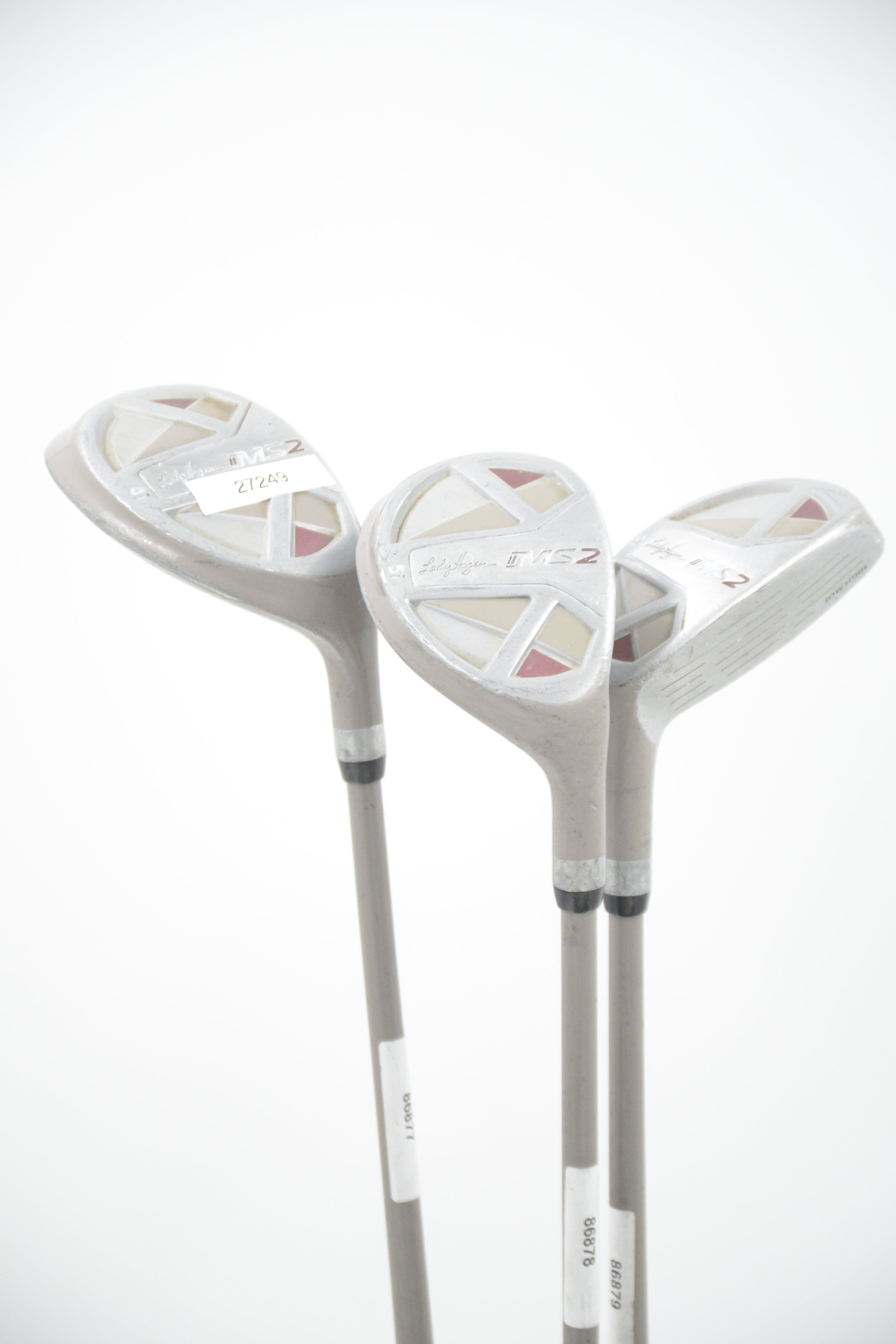 Women's Ben Hogan MS2 4H, 5H, 6H Hybrid Set W Flex Golf Clubs GolfRoots 