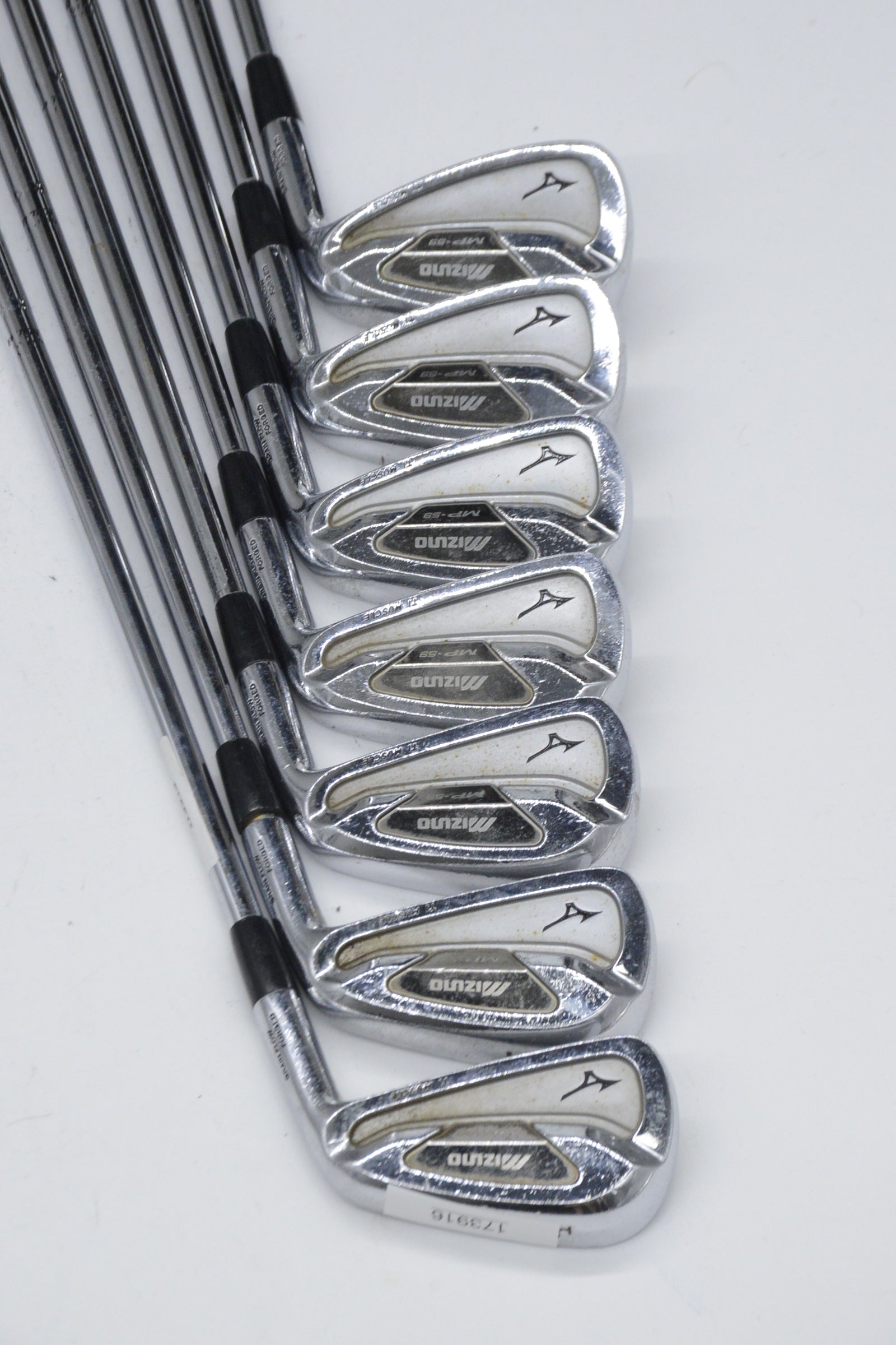 Mizuno MP-59 4-PW Iron Set S Flex +0.5"