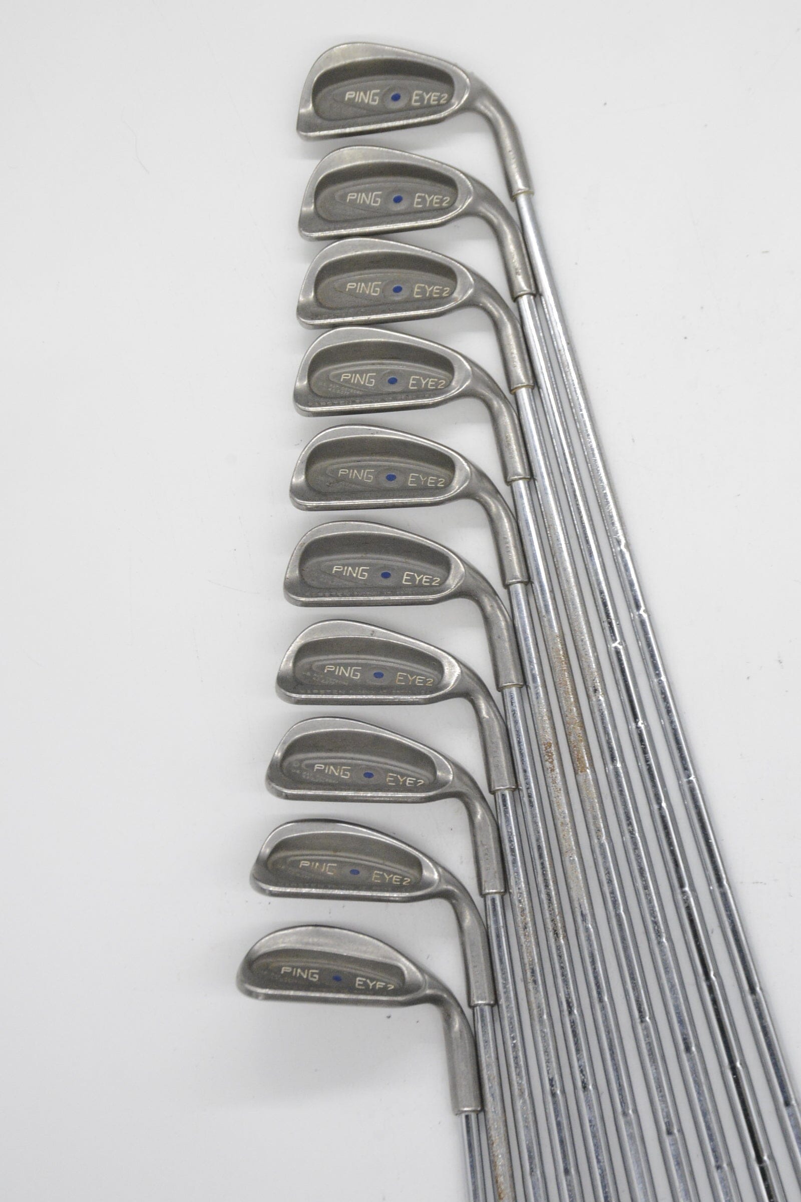 Ping Eye 2 2-PW, LW Iron Set S Flex Std Length Golf Clubs GolfRoots 