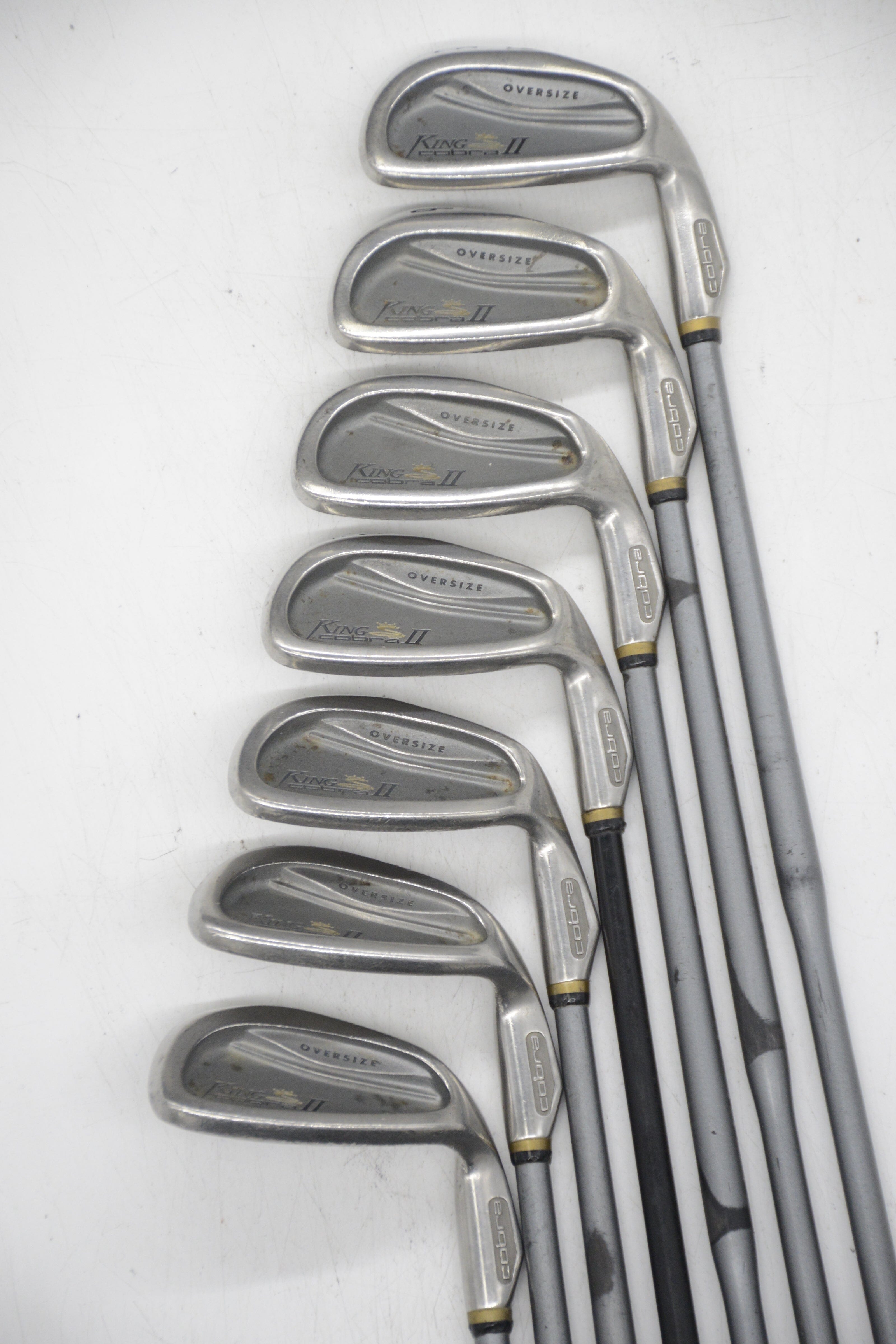 Cobra King Cobra II Senior 5-6, 8-SW Iron Set R Flex Std Length Golf Clubs GolfRoots 