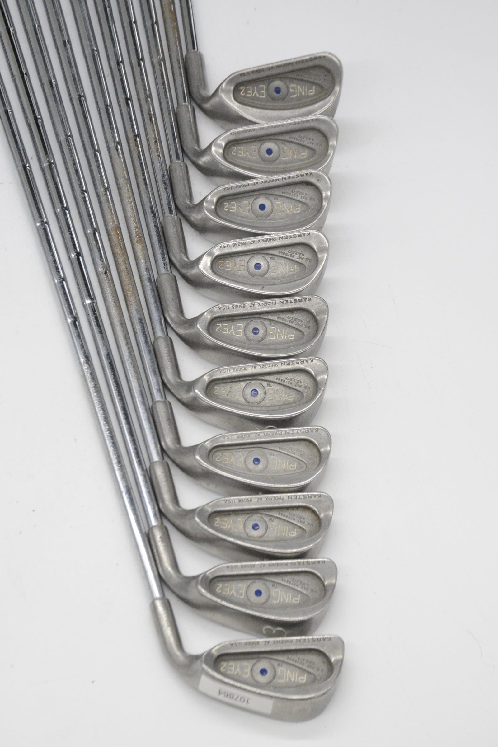 Ping Eye 2 2-PW, LW Iron Set S Flex Std Length Golf Clubs GolfRoots 