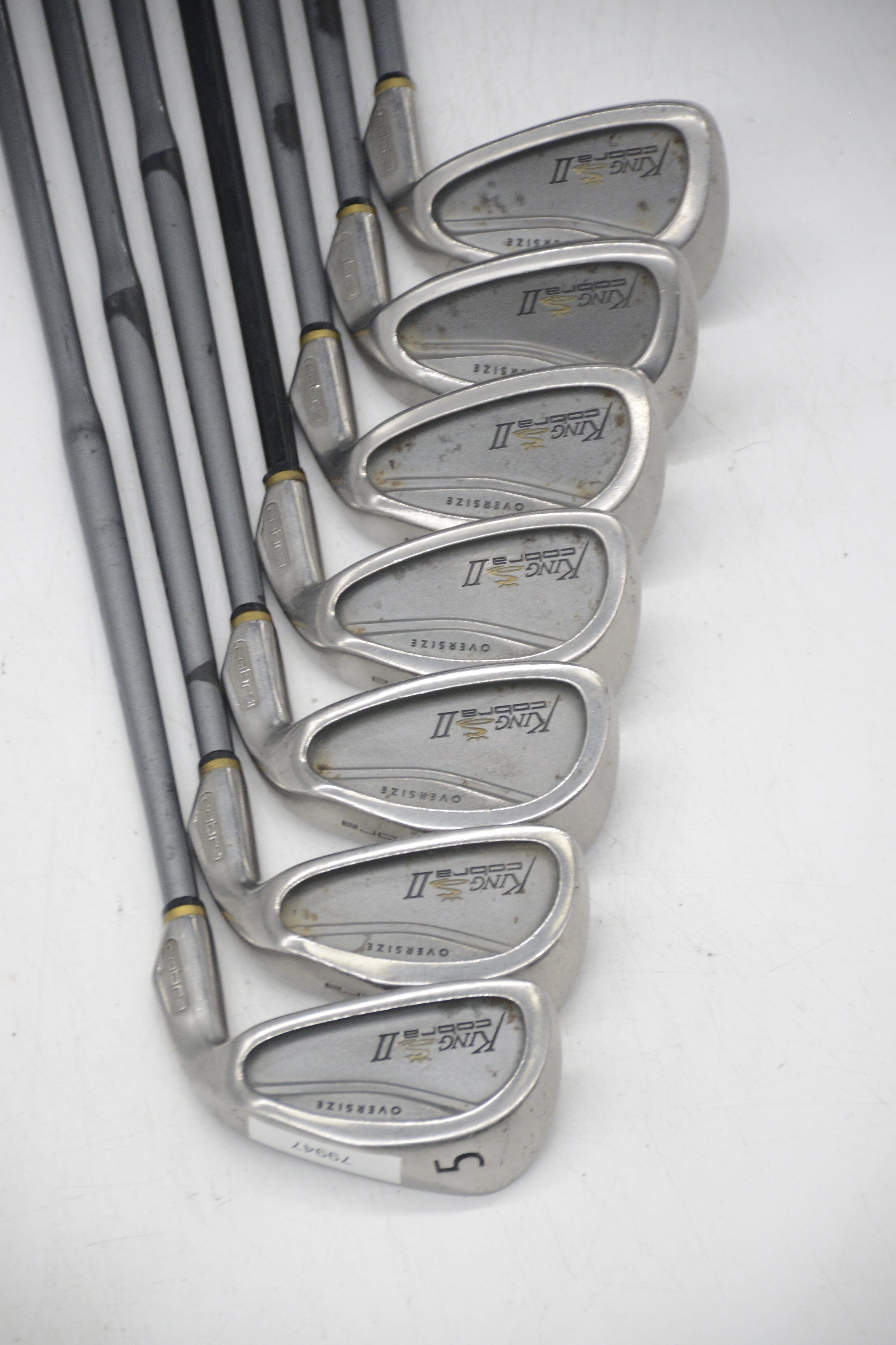 Cobra King Cobra II Senior 5-6, 8-SW Iron Set R Flex Std Length Golf Clubs GolfRoots 