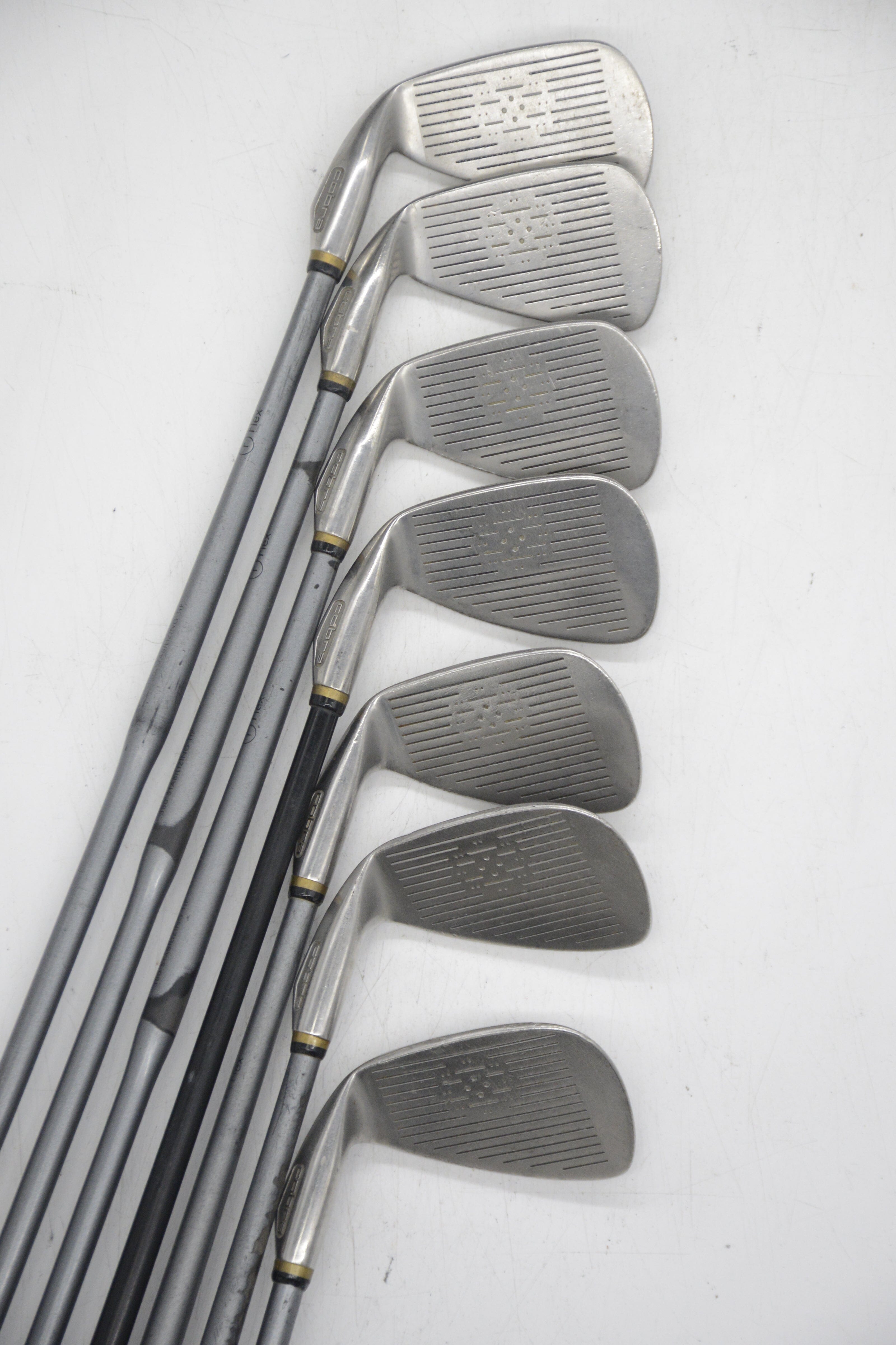 Cobra King Cobra II Senior 5-6, 8-SW Iron Set R Flex Std Length Golf Clubs GolfRoots 