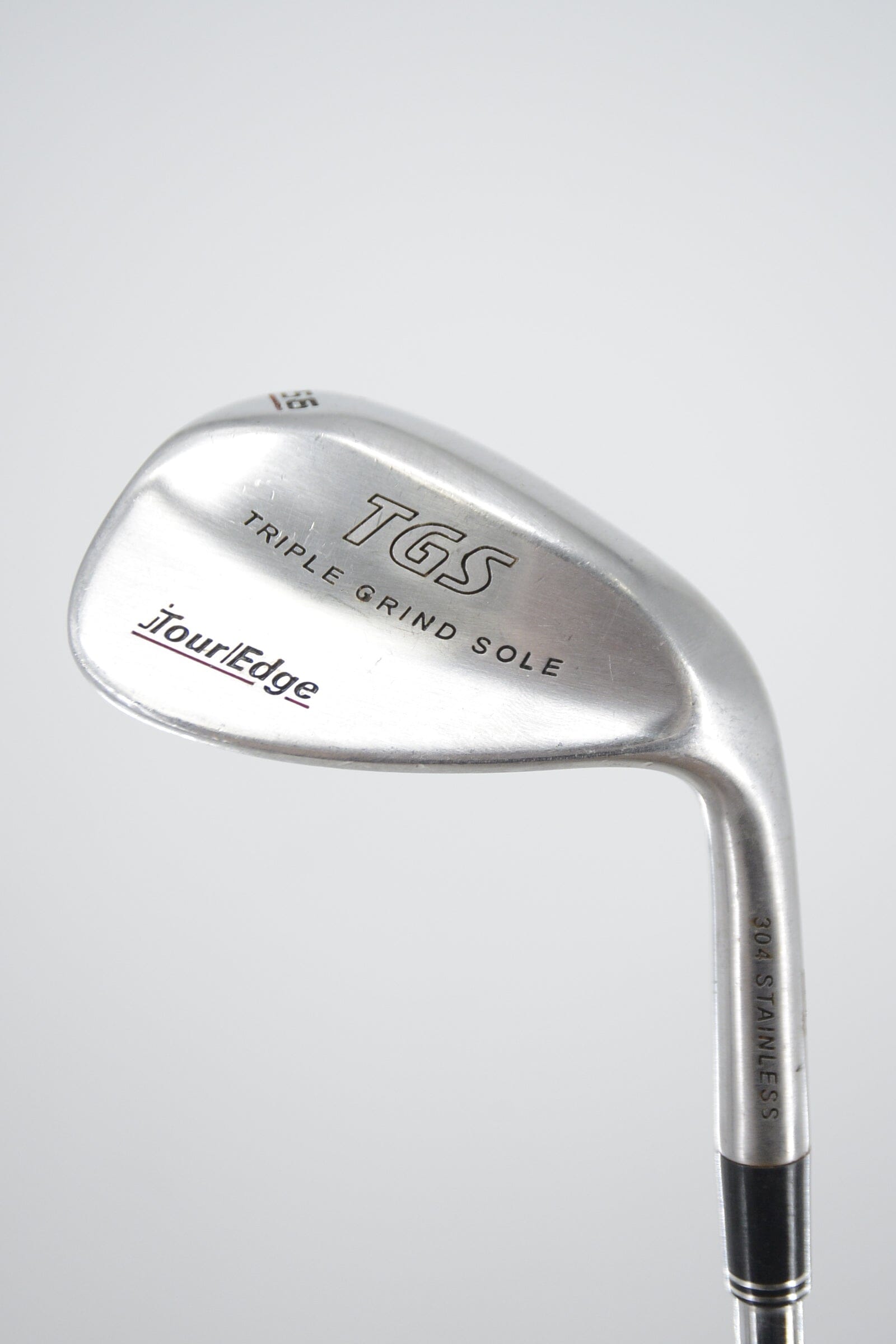 Tour Edge TGS Stainless 56 Degree Wedge Wedge Flex 35" Golf Clubs GolfRoots 