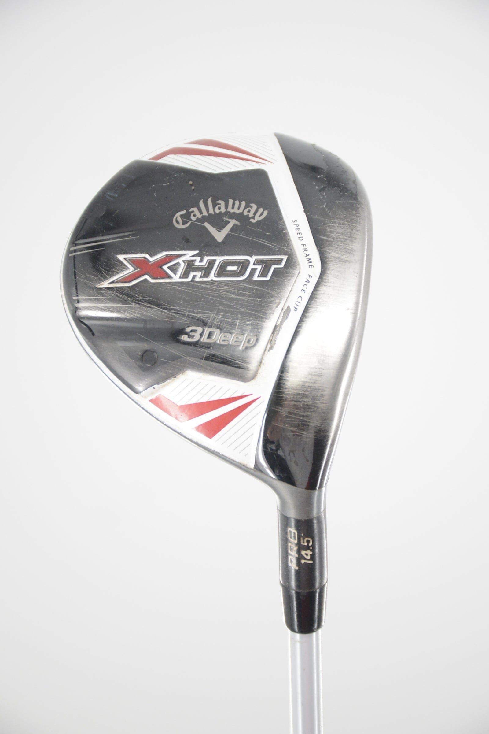 Callaway X Hot 3Deep Pro 14.5 Degree Wood S Flex 43.25" Golf Clubs GolfRoots 