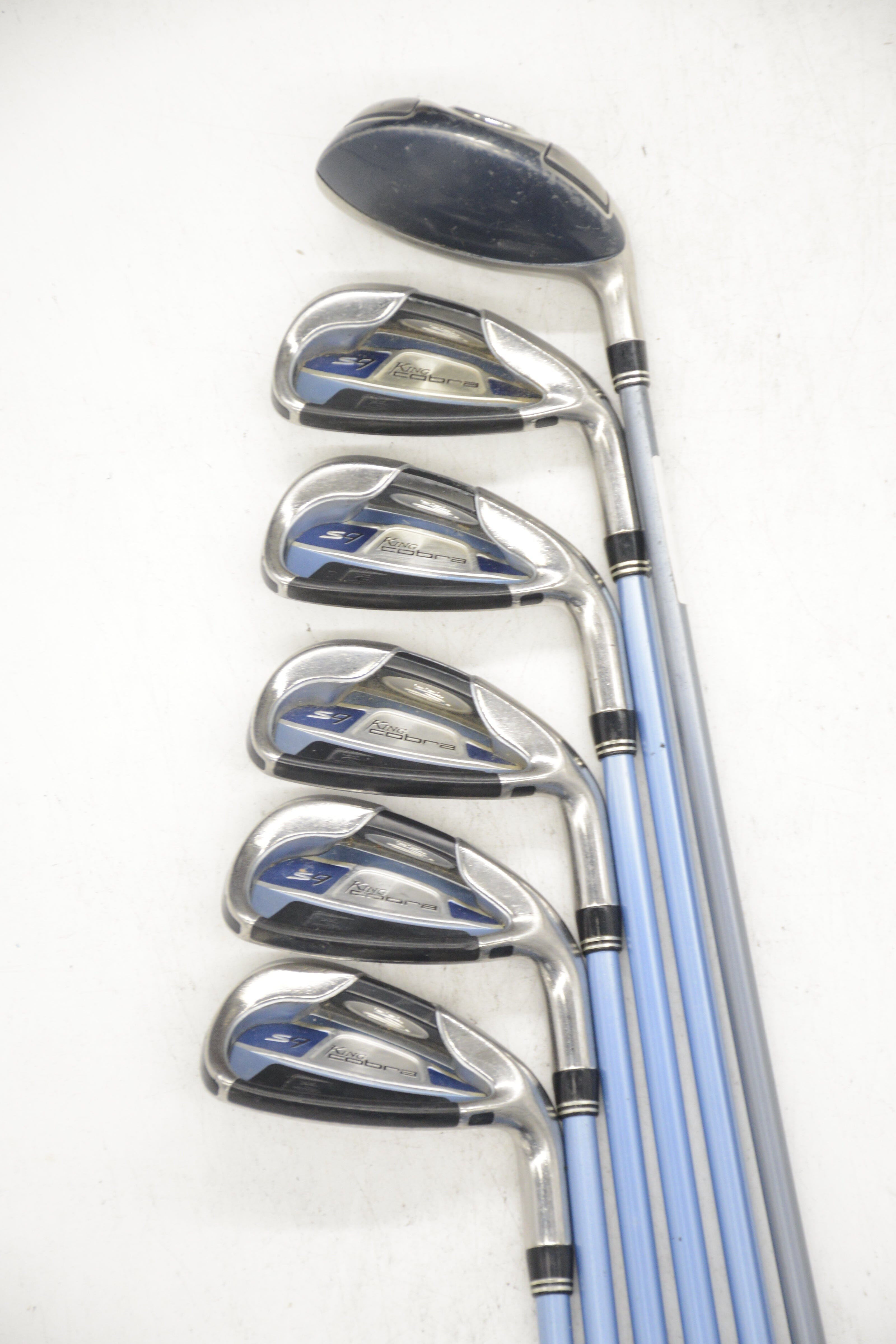 Women's Cobra S9 4H, 5-9 Iron Set W Flex -1" Golf Clubs GolfRoots 