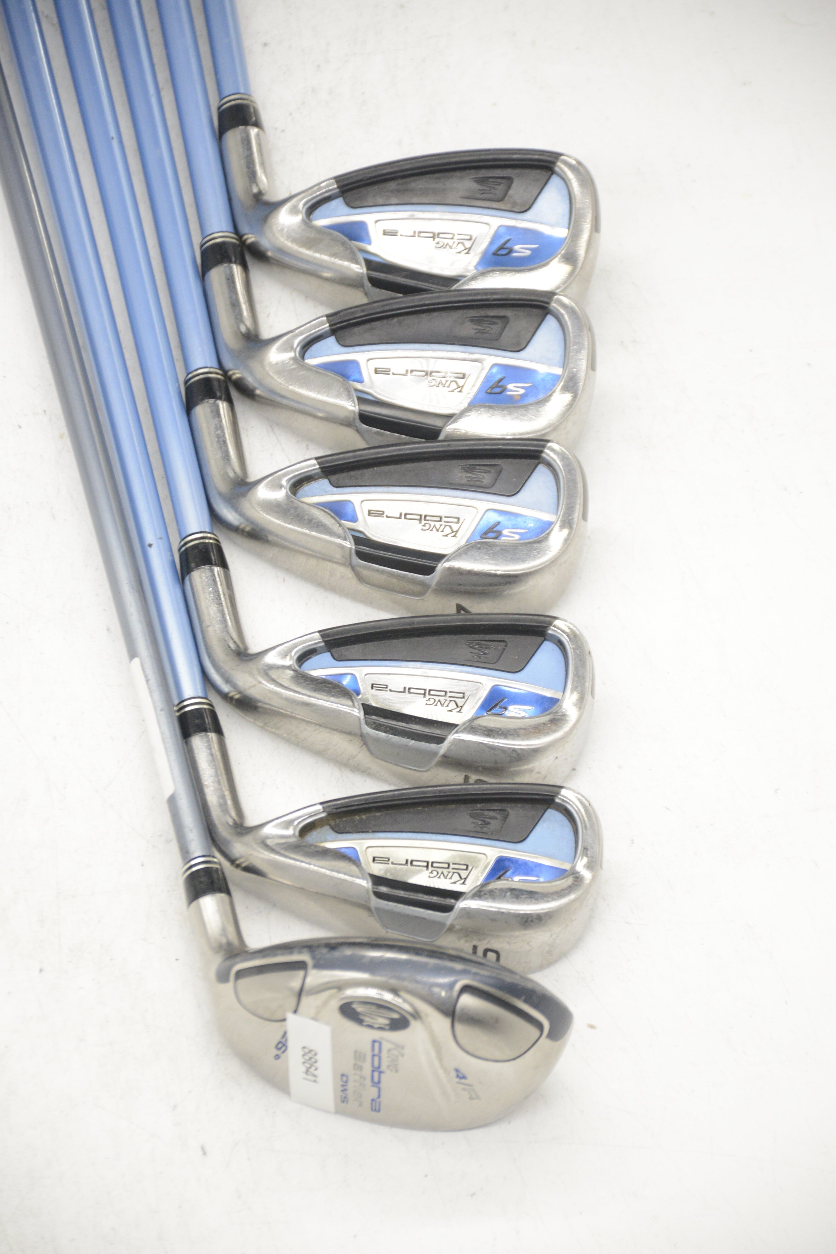 Women's Cobra S9 4H, 5-9 Iron Set W Flex -1" Golf Clubs GolfRoots 