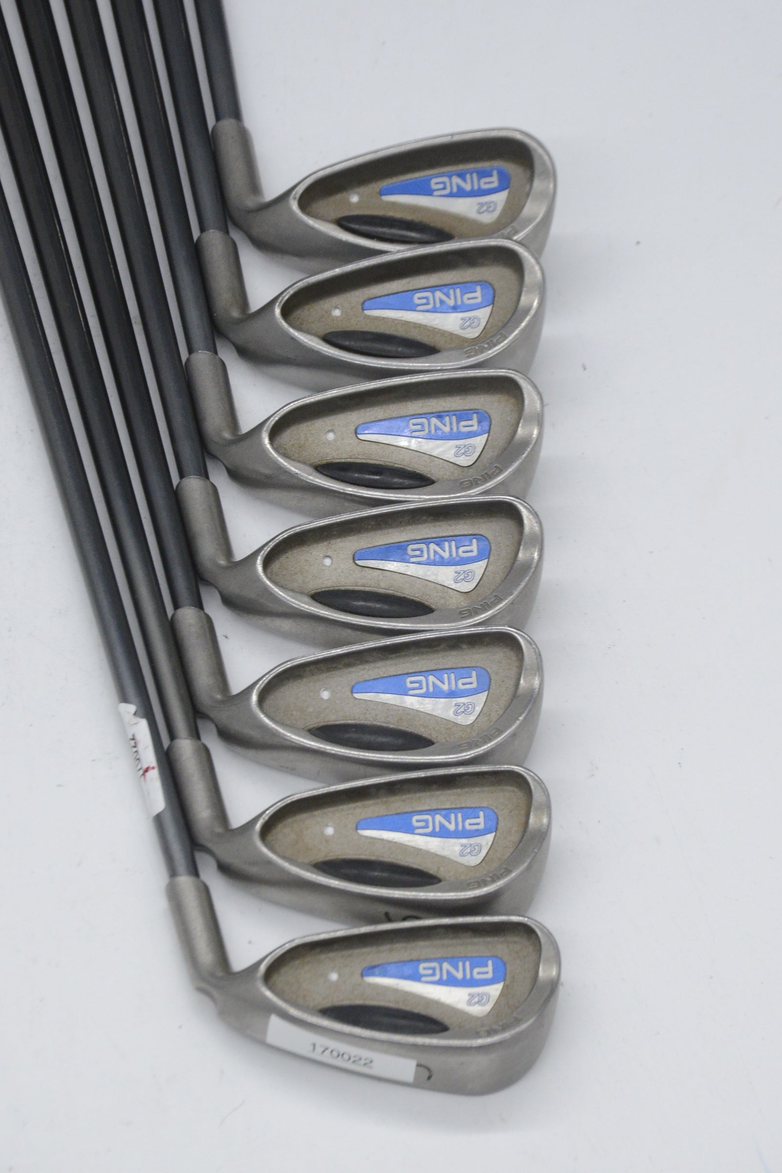 Ping G2 5-PW, SW Iron Set R Flex Std Length