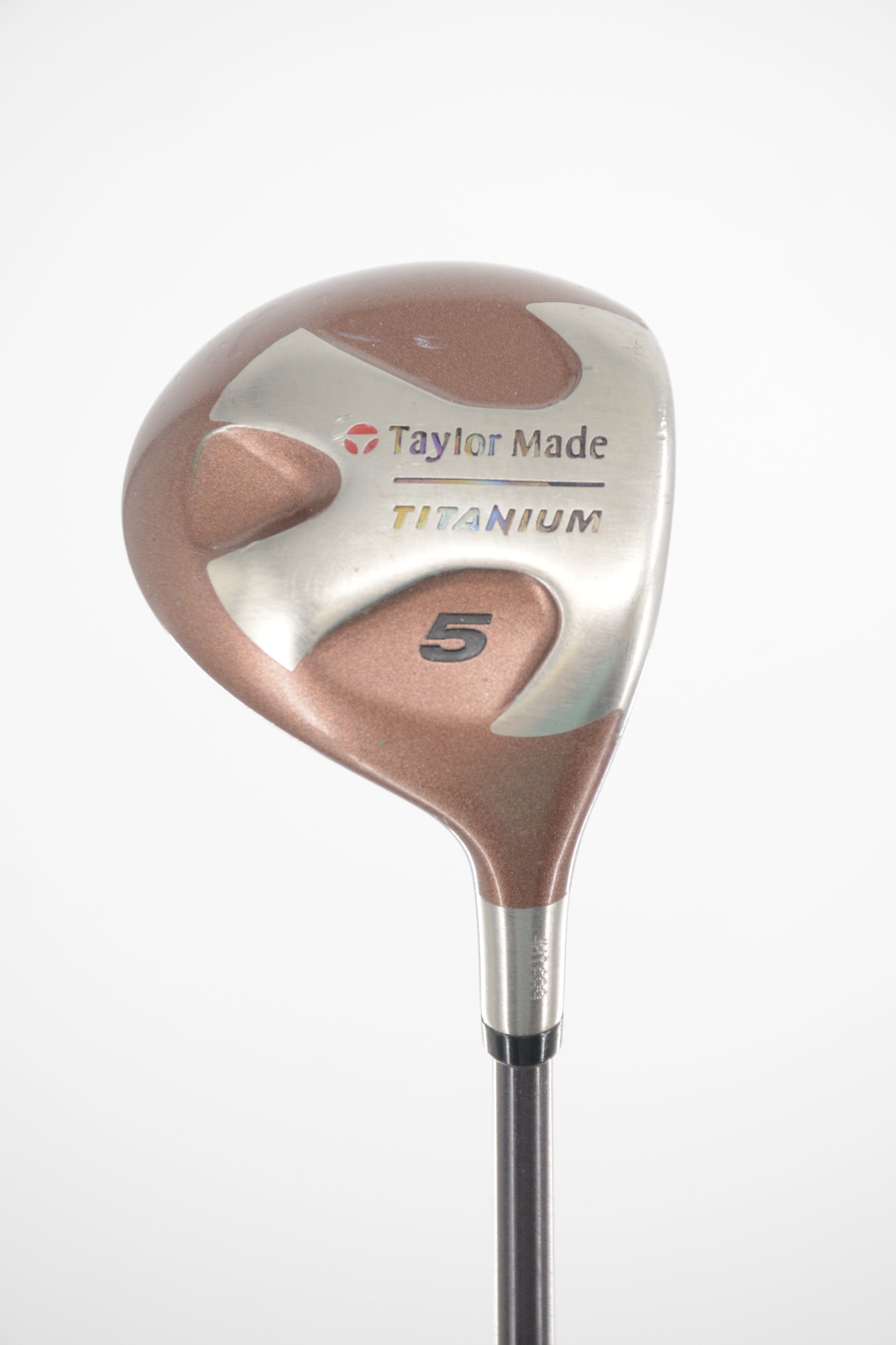 TaylorMade Titanium Bubble 5 Wood S Flex 42.25" Golf Clubs GolfRoots 