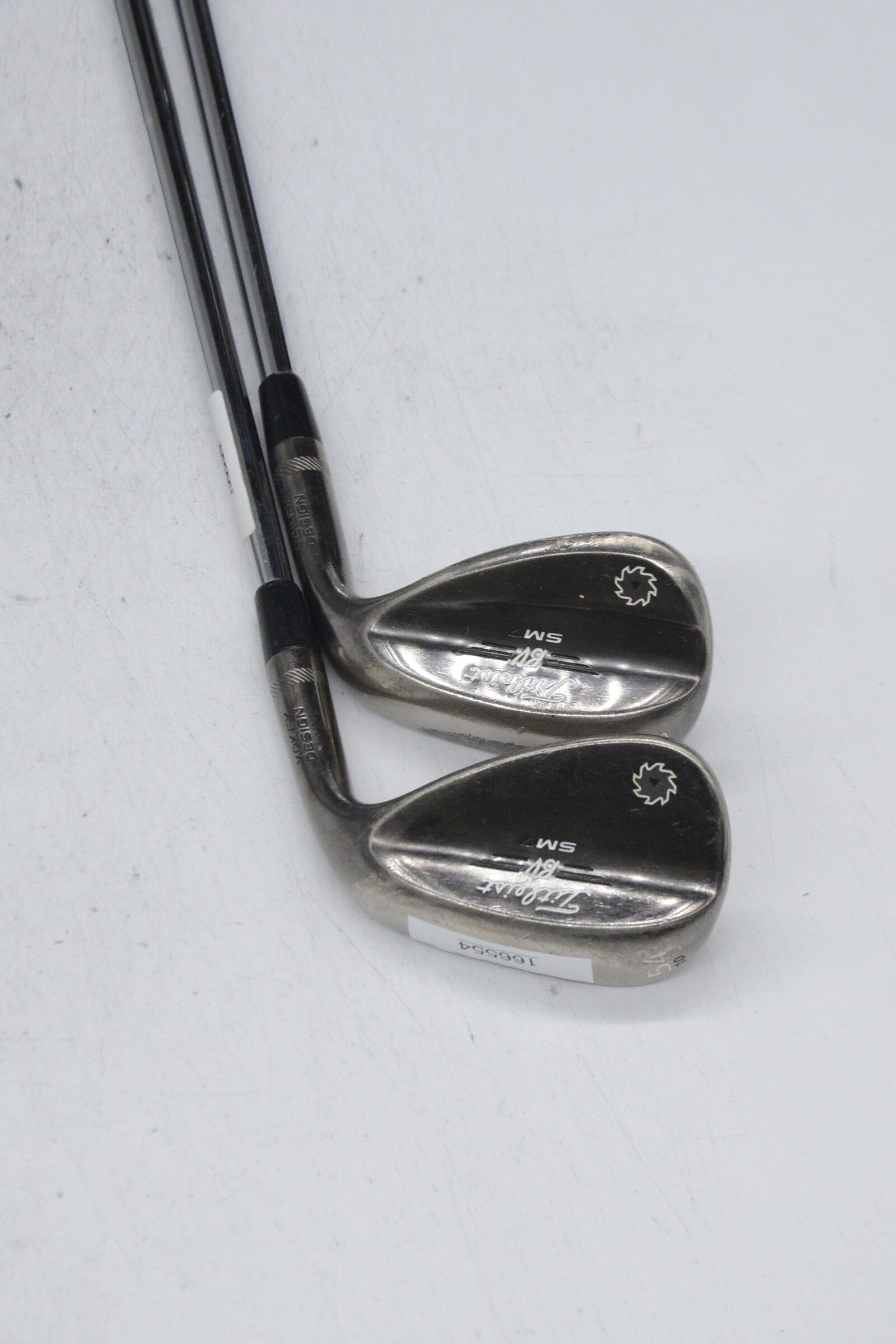 Titleist Vokey SM7 Brushed Steel 54 & 58 Degree Wedge Set Wedge Flex Golf Clubs GolfRoots 