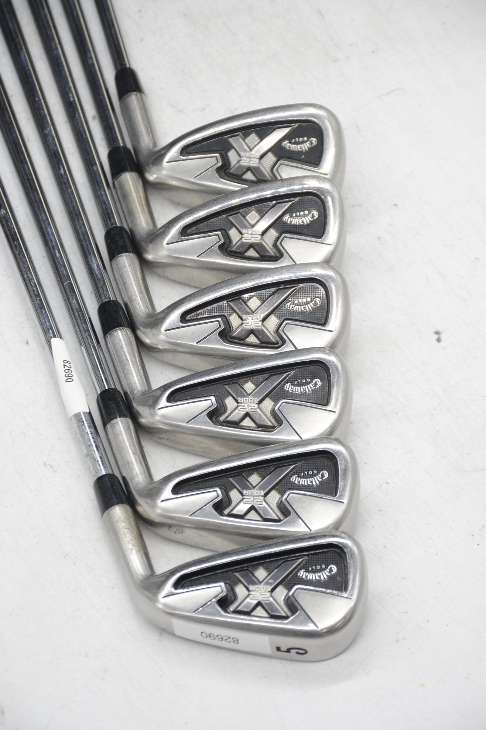 Callaway X-22 Tour 5-PW Iron Set S Flex Std Length Golf Clubs GolfRoots 