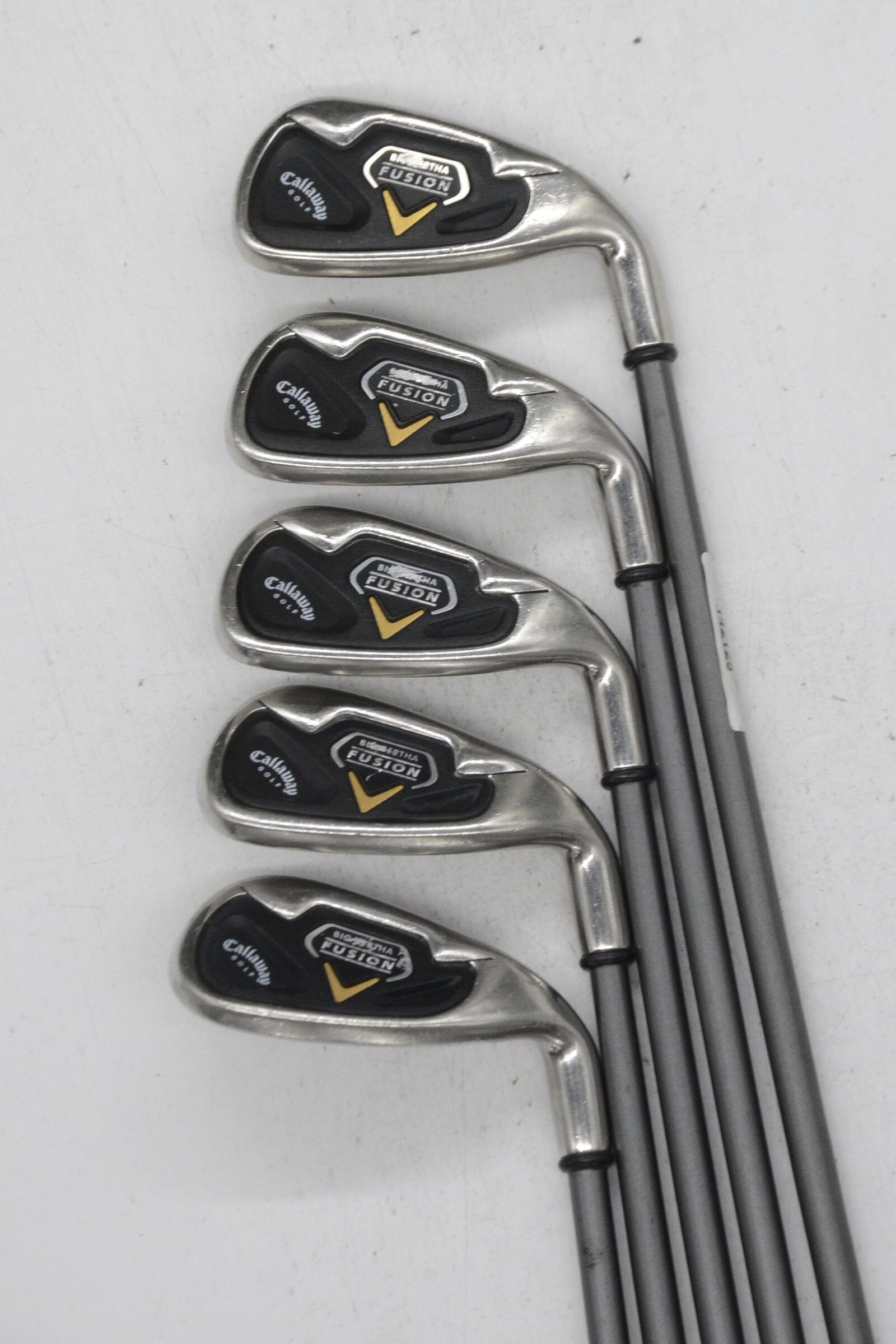 Women's Callaway Big Bertha Fusion 7-PW, SW Iron Set W Flex -0.25" Golf Clubs GolfRoots 